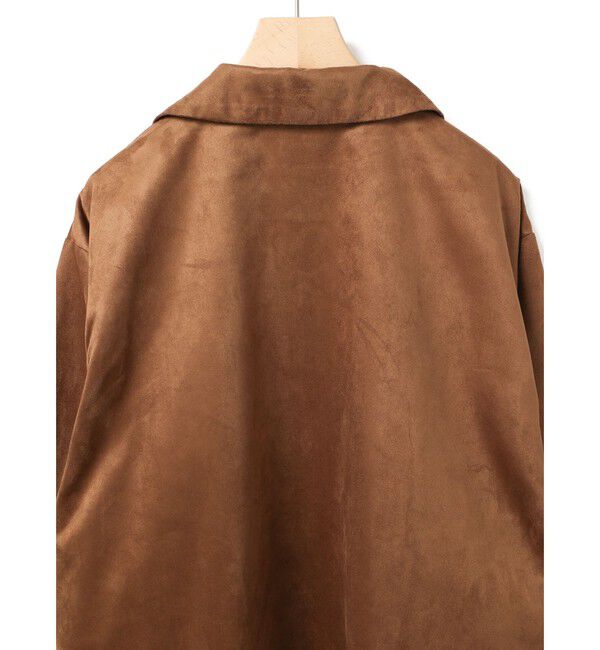 MidiUmi「MidiUmi フェイクスエードシャツ」|シャツ・ブラウス|