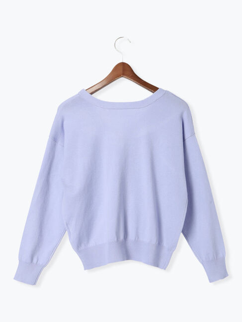 Te chichi TERRASSE「金釦前後2WAYカーディガン」|カーディガン|