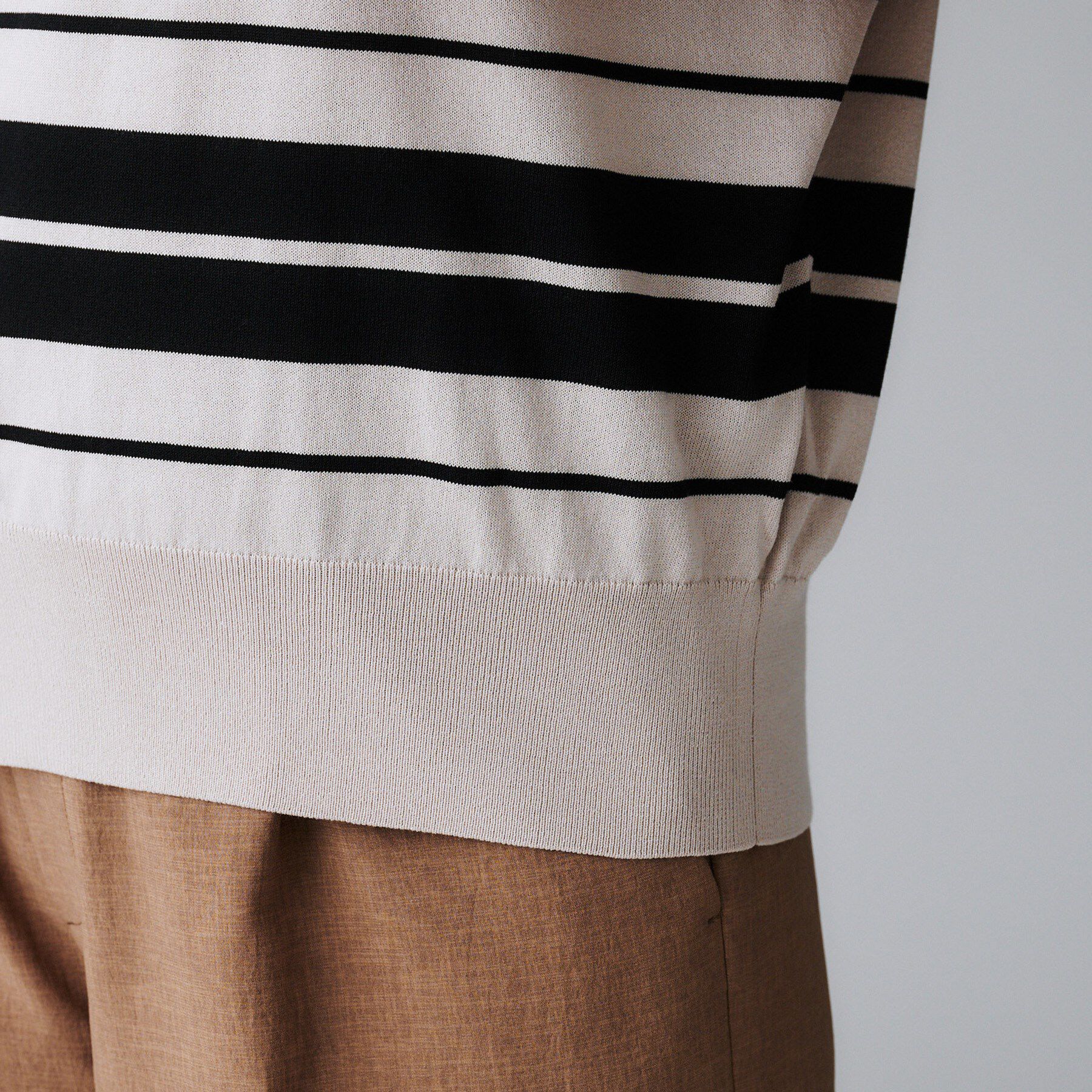 UNTITLED「【洗える/前後2WAY】ネックプルオーバーニット」|ニット・セーター|