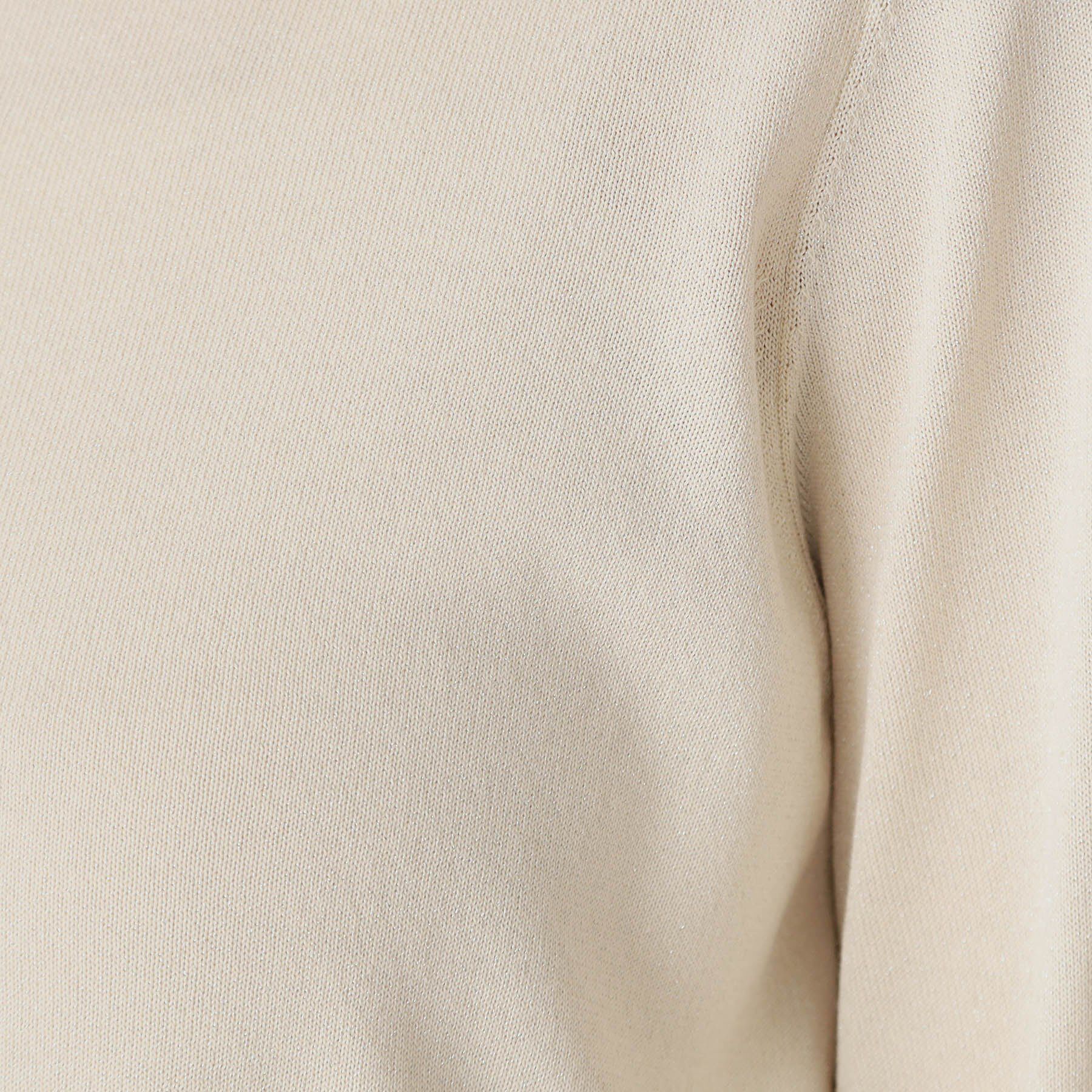 COUP DE CHANCE「【手洗い可/軽量】シンプルラメ混カーディガン」|カーディガン|