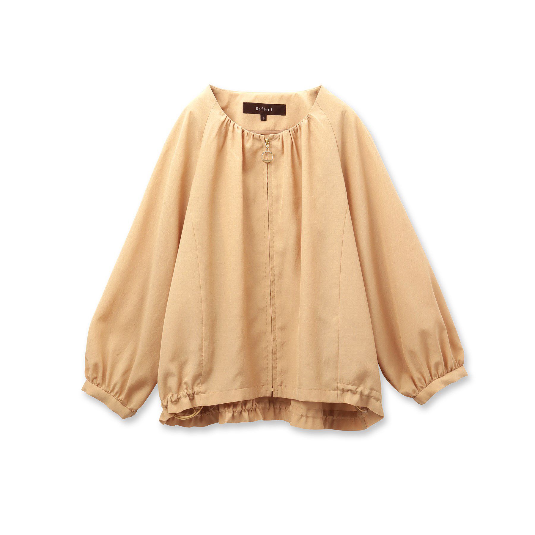 Reflect「【撥水／洗える／セットアップ可】エアリージップアップブルゾン」|ブルゾン・スタジャン|