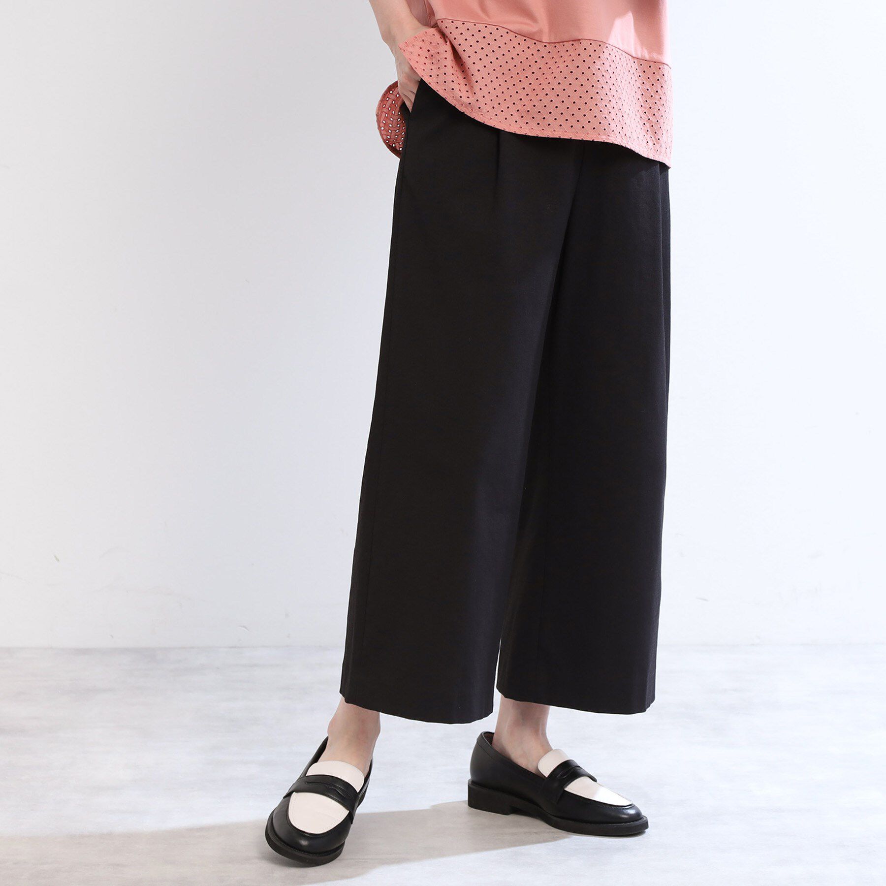 Reflect「【E‐QUALITY／手洗い可】ワイドクロップドパンツ」|その他|