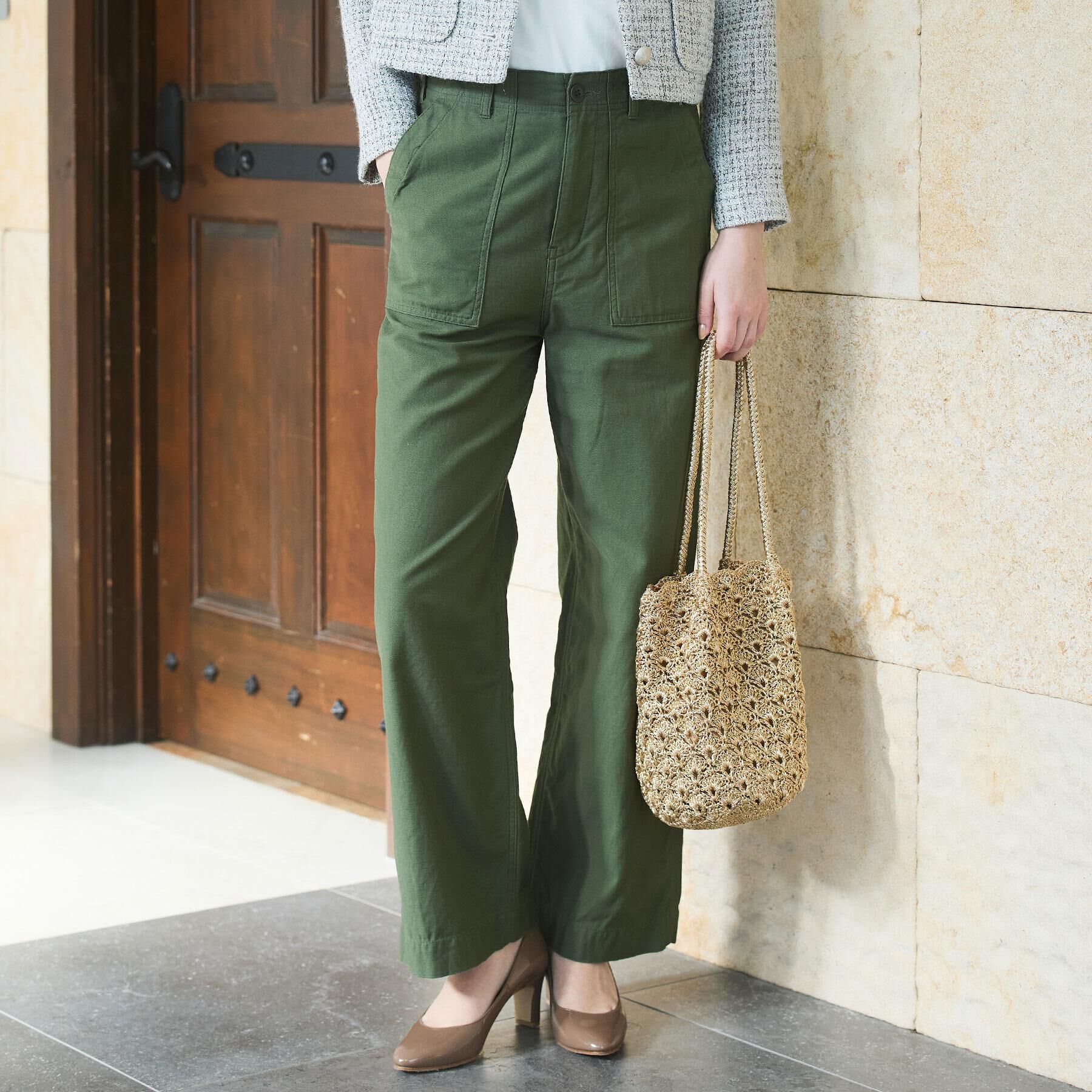 DRESSTERIOR「ベイカーパンツ」|その他|オリーブグリーン(0