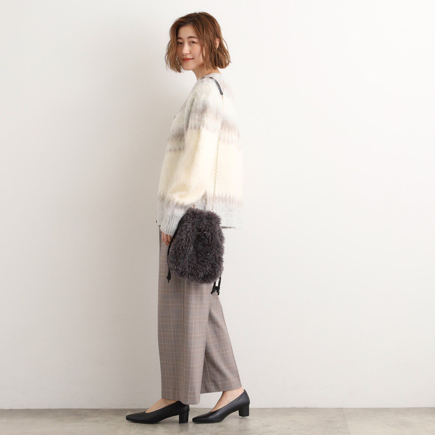 grove「プードル巾着チェーンショルダー」|ショルダー・メッセンジャー|