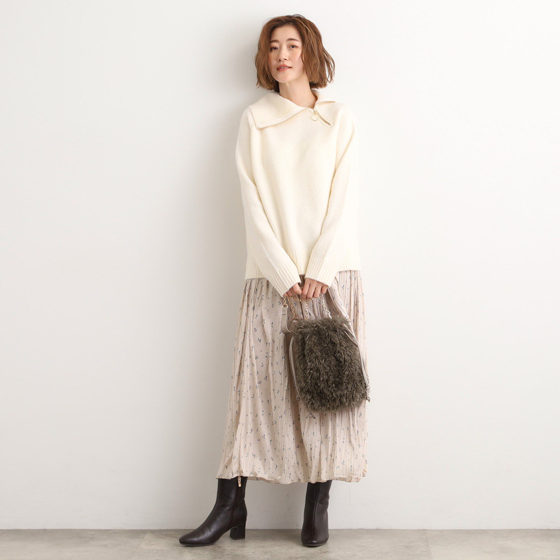 grove「プードル巾着チェーンショルダー」|ショルダー・メッセンジャー|