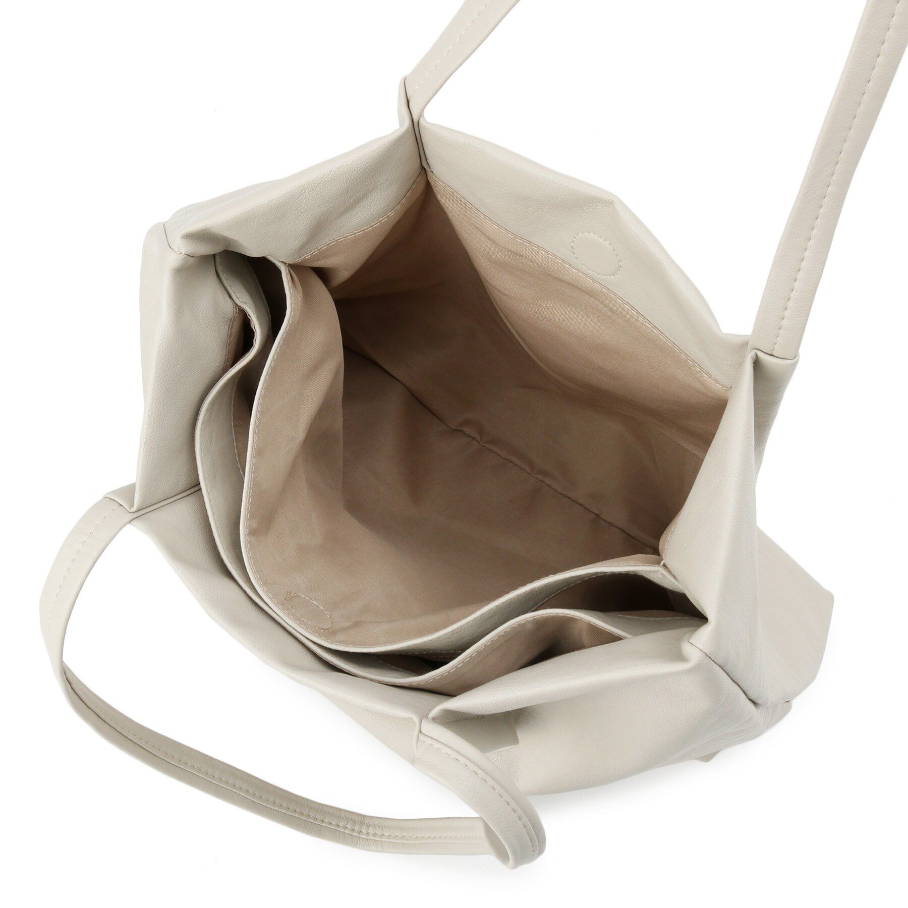 grove「【A4】タックポケ3層トート」|トートバッグ|