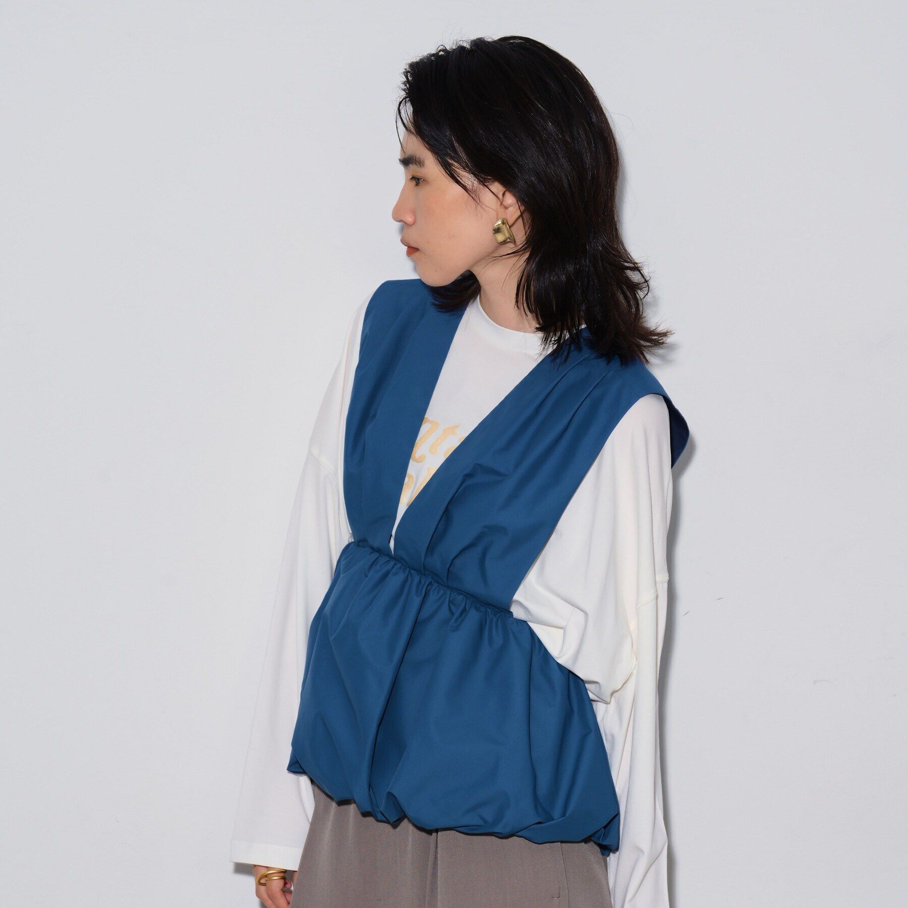 GALLEST「バルーンビスチェ」|シャツ・ブラウス|