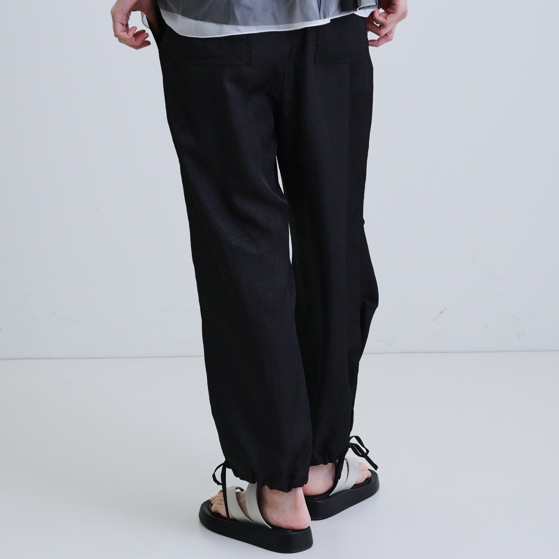 GALLEST「ドレープサテンパンツ」|その他|