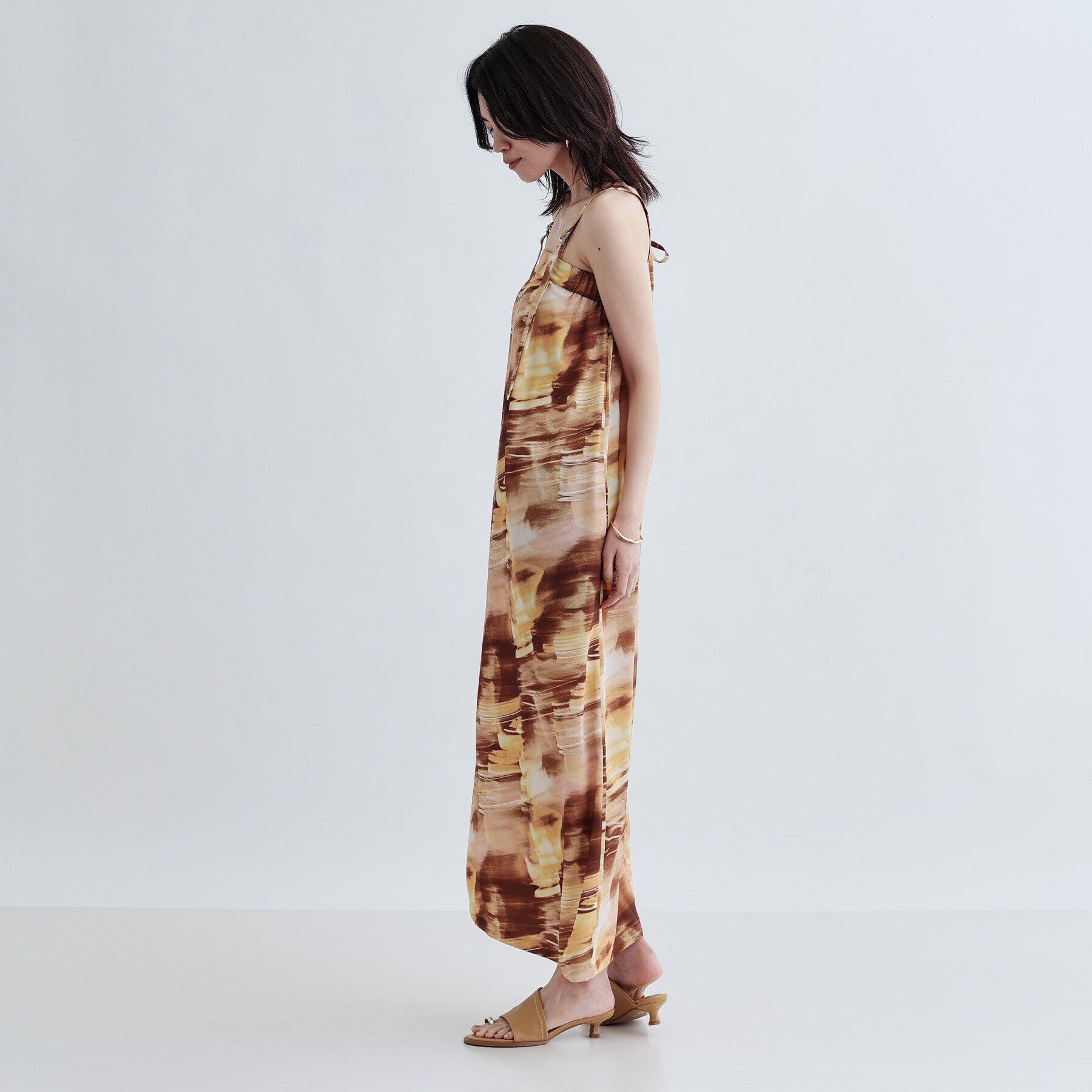 GALLEST「デジタルプリントキャミワンピース」|ワンピース|