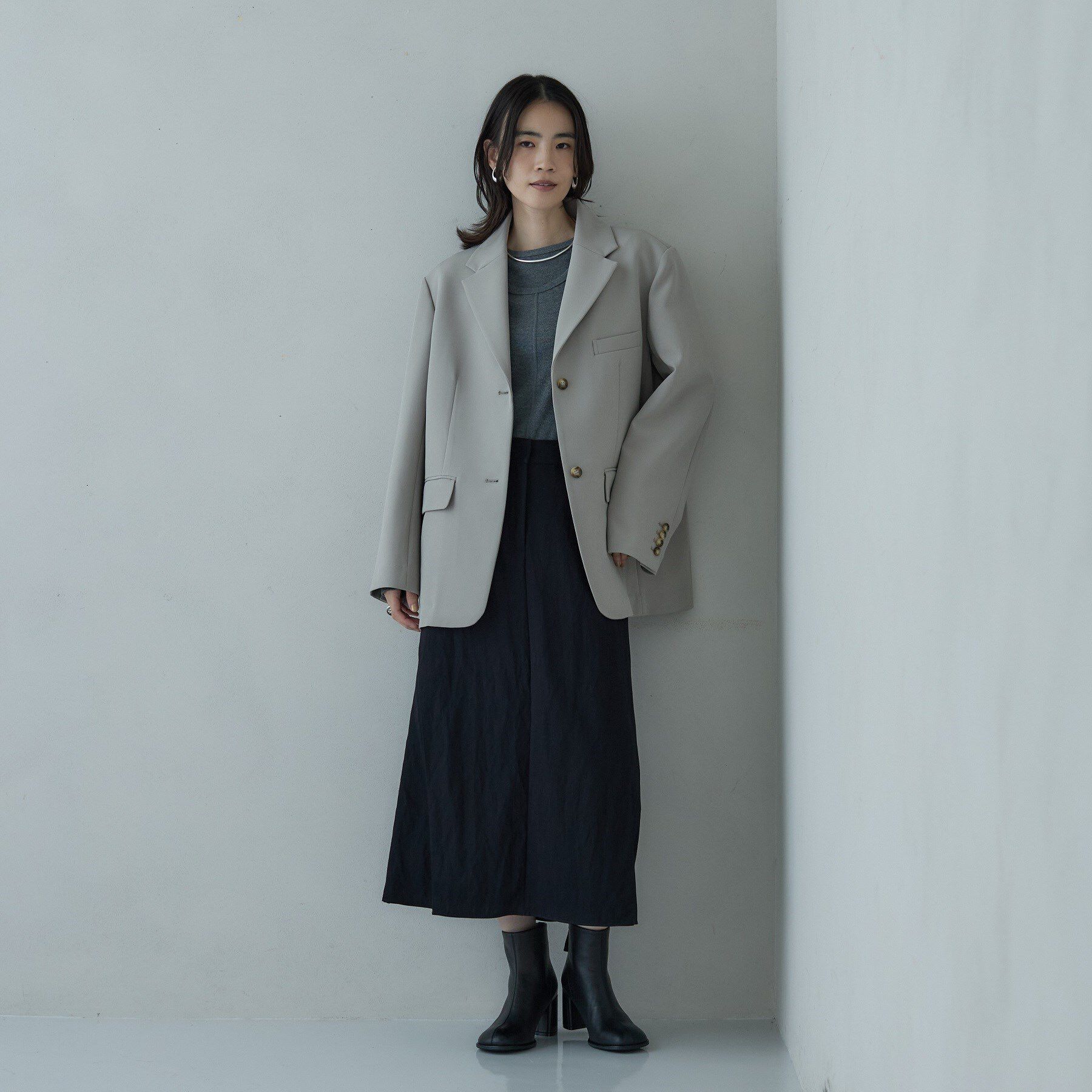 GALLEST「ダブルクロスオーバージャケット」|テーラードジャケット|