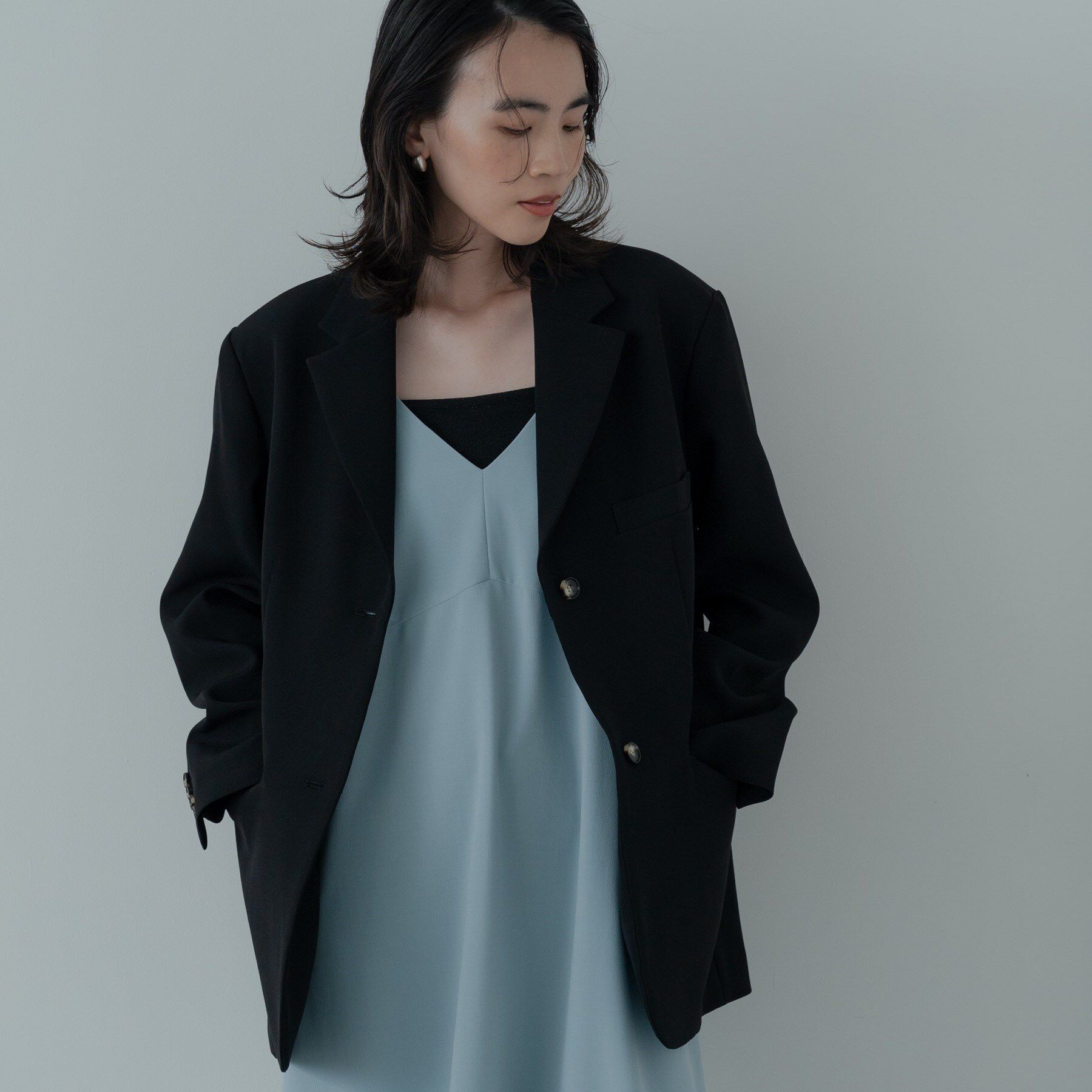 GALLEST「ダブルクロスオーバージャケット」|テーラードジャケット|