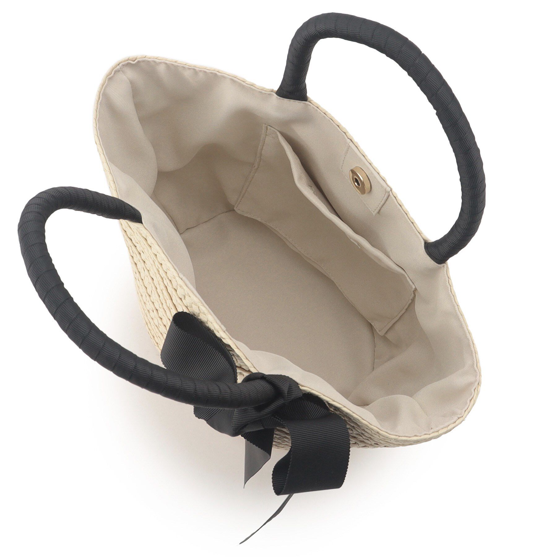 Couture broach「リボンディティールかごトートバッグ」|トートバッグ|