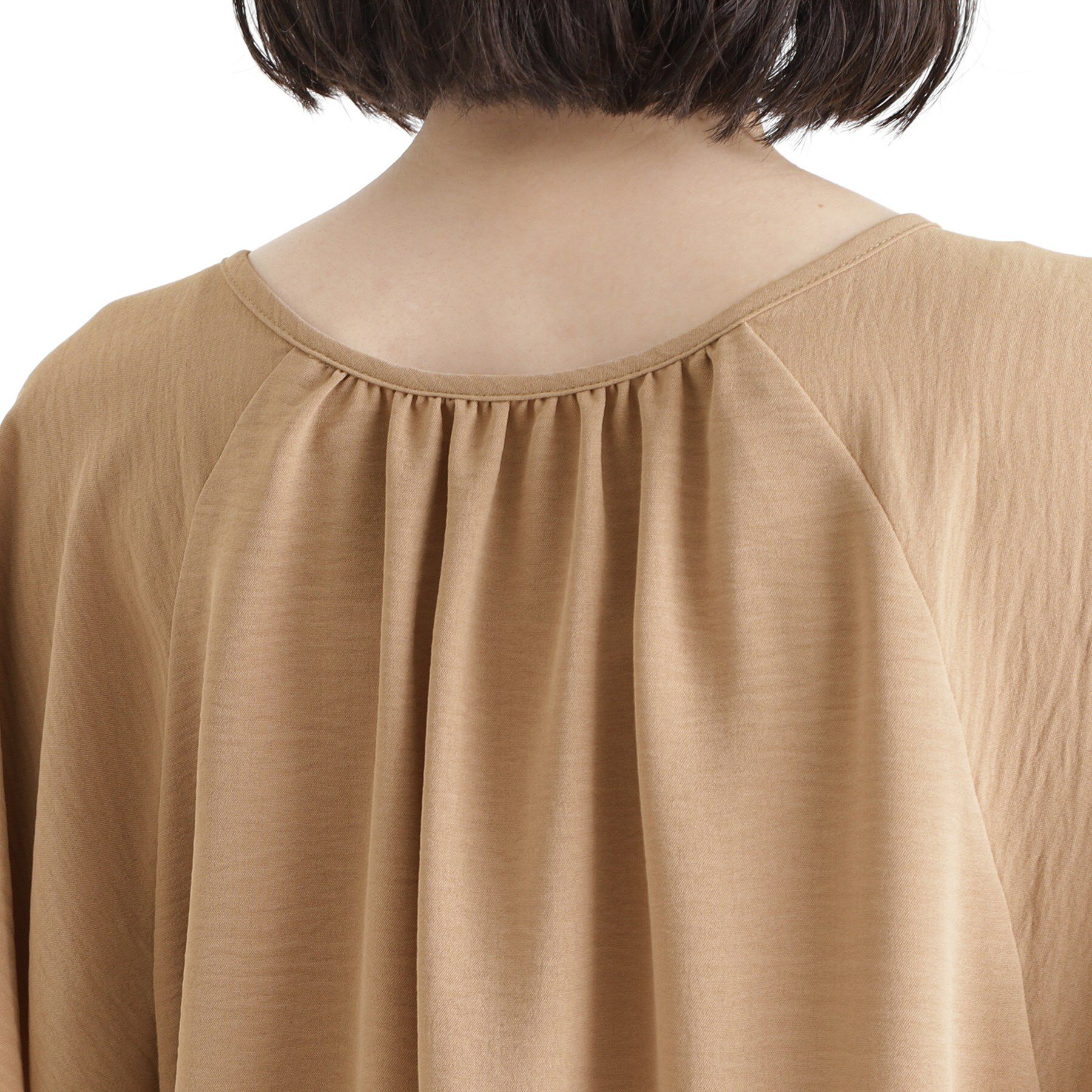 THE SHOP TK「袖フレアブラウス【防シワ／接触冷感／洗濯機OK/セットアップ可】」|シャツ・ブラウス|