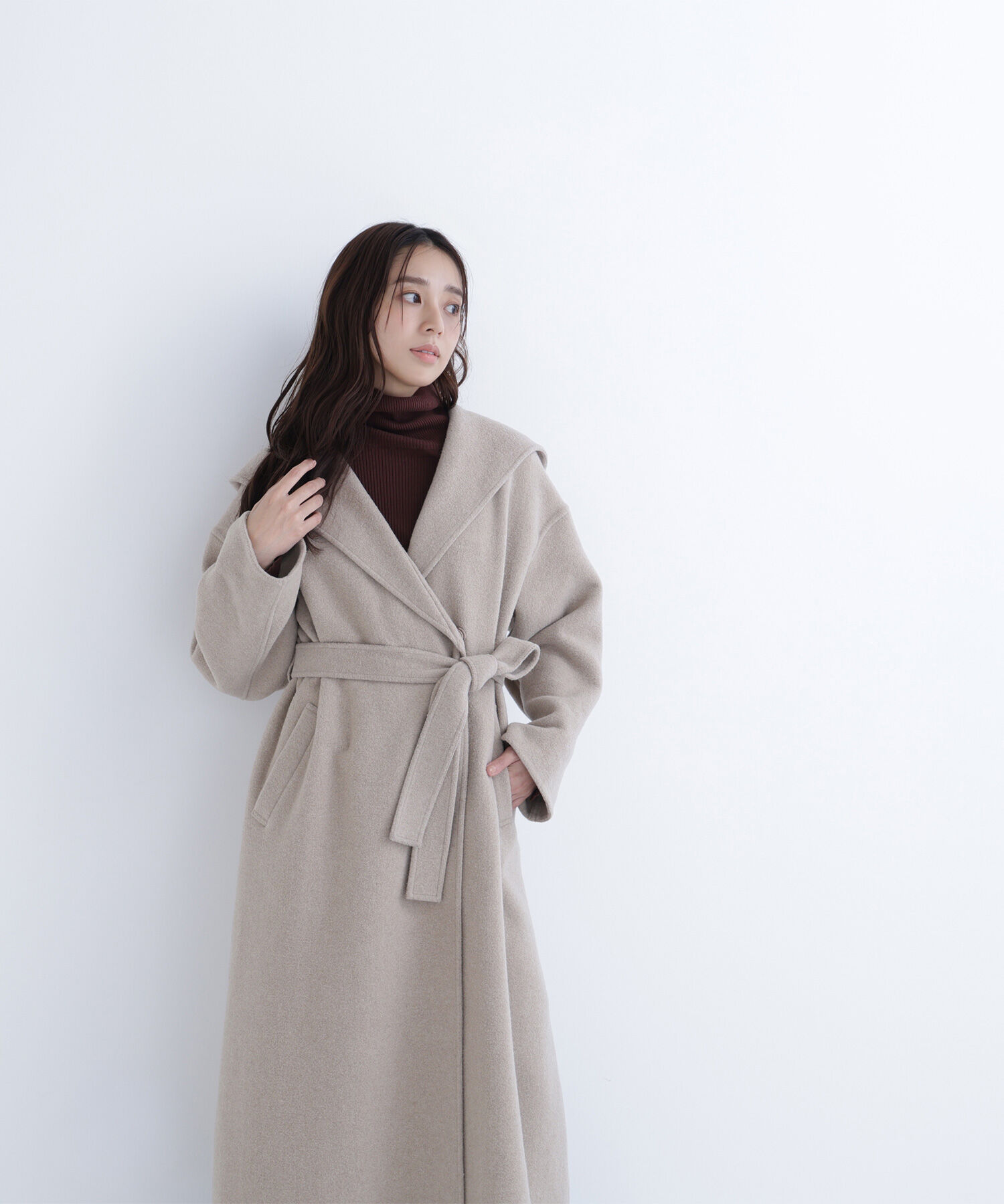  「フーデッドロングコート」|その他|