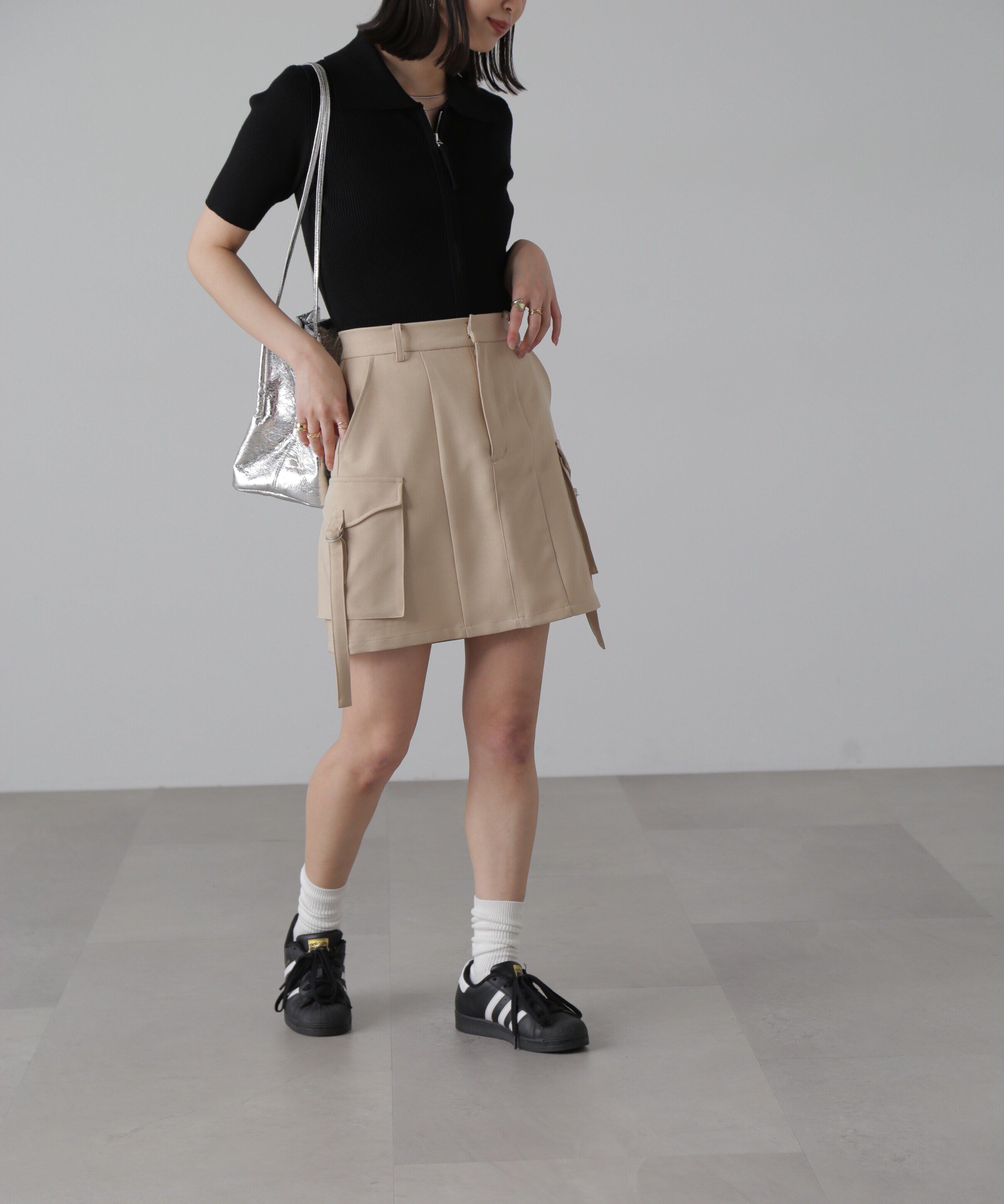  「カーゴミニスカート」|スカート|