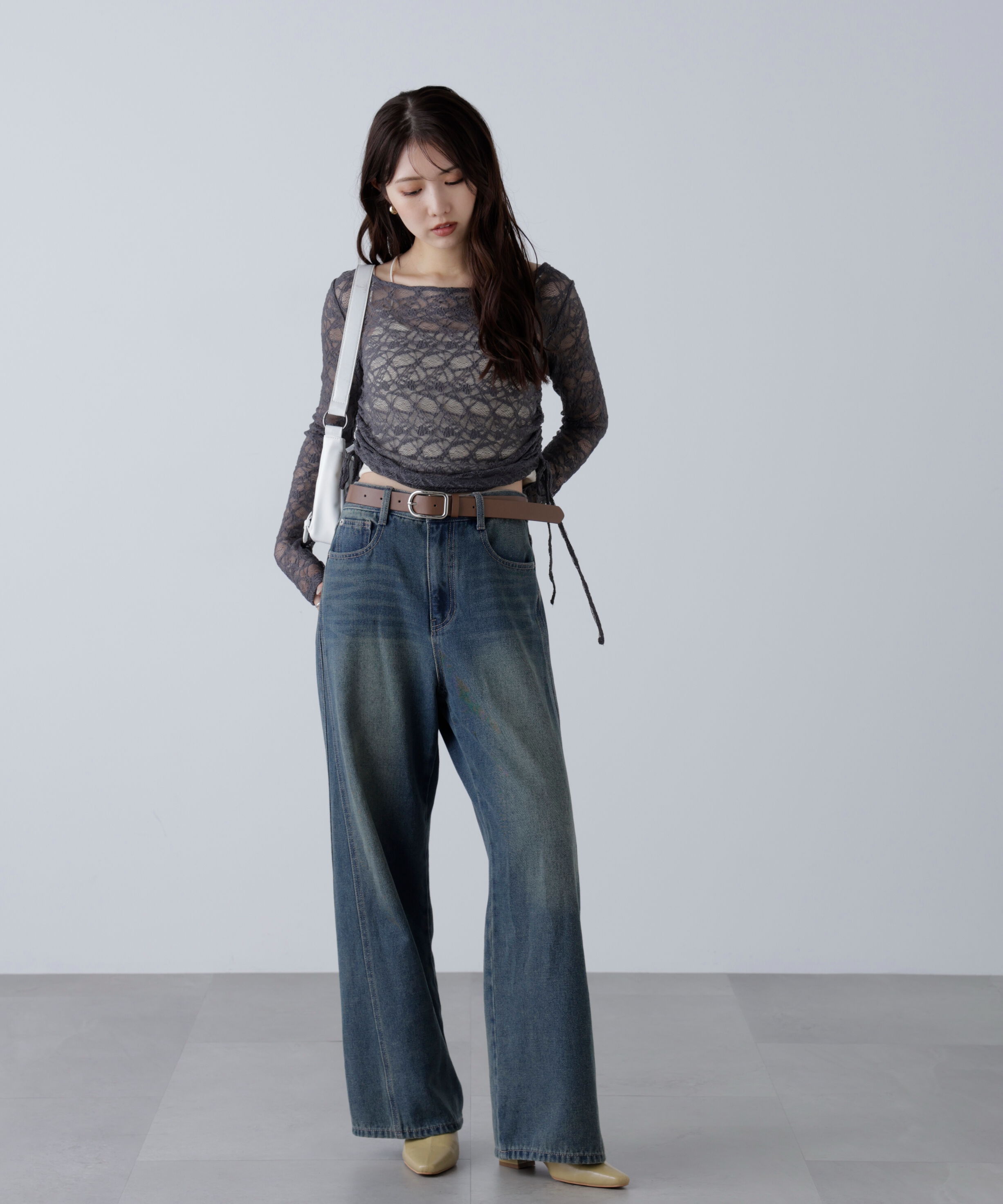  「サイドドロストレースカットソー」|Tシャツ・カットソー|