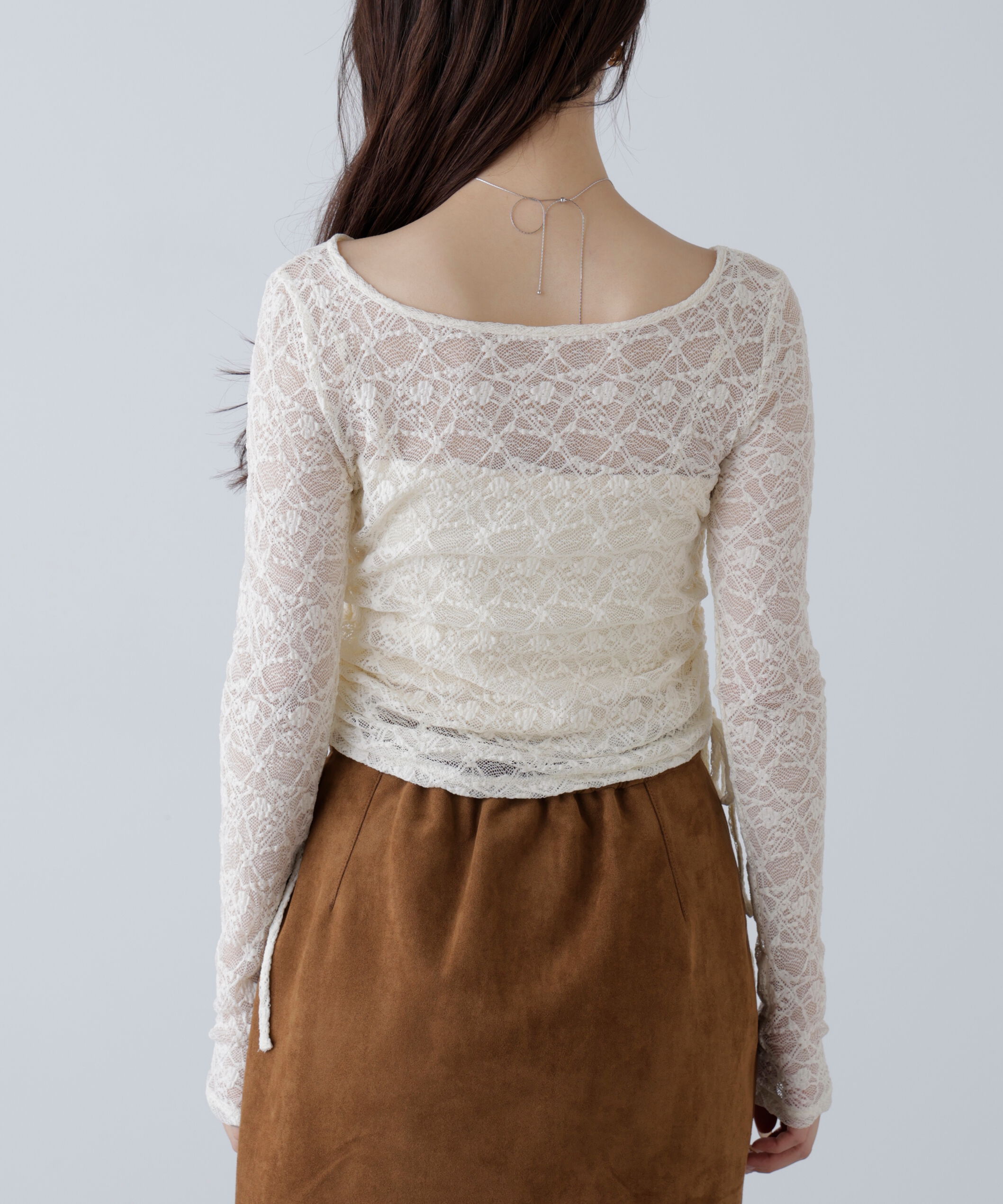  「サイドドロストレースカットソー」|Tシャツ・カットソー|