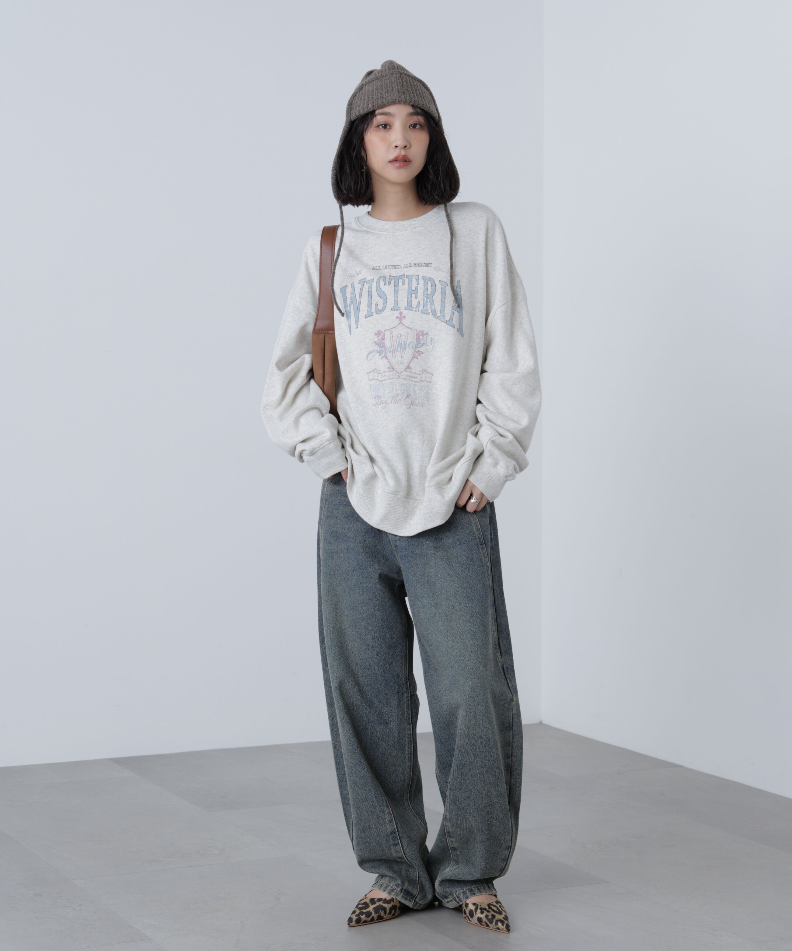  「アソートカレッジロゴビッグスウェット」|Tシャツ・カットソー|