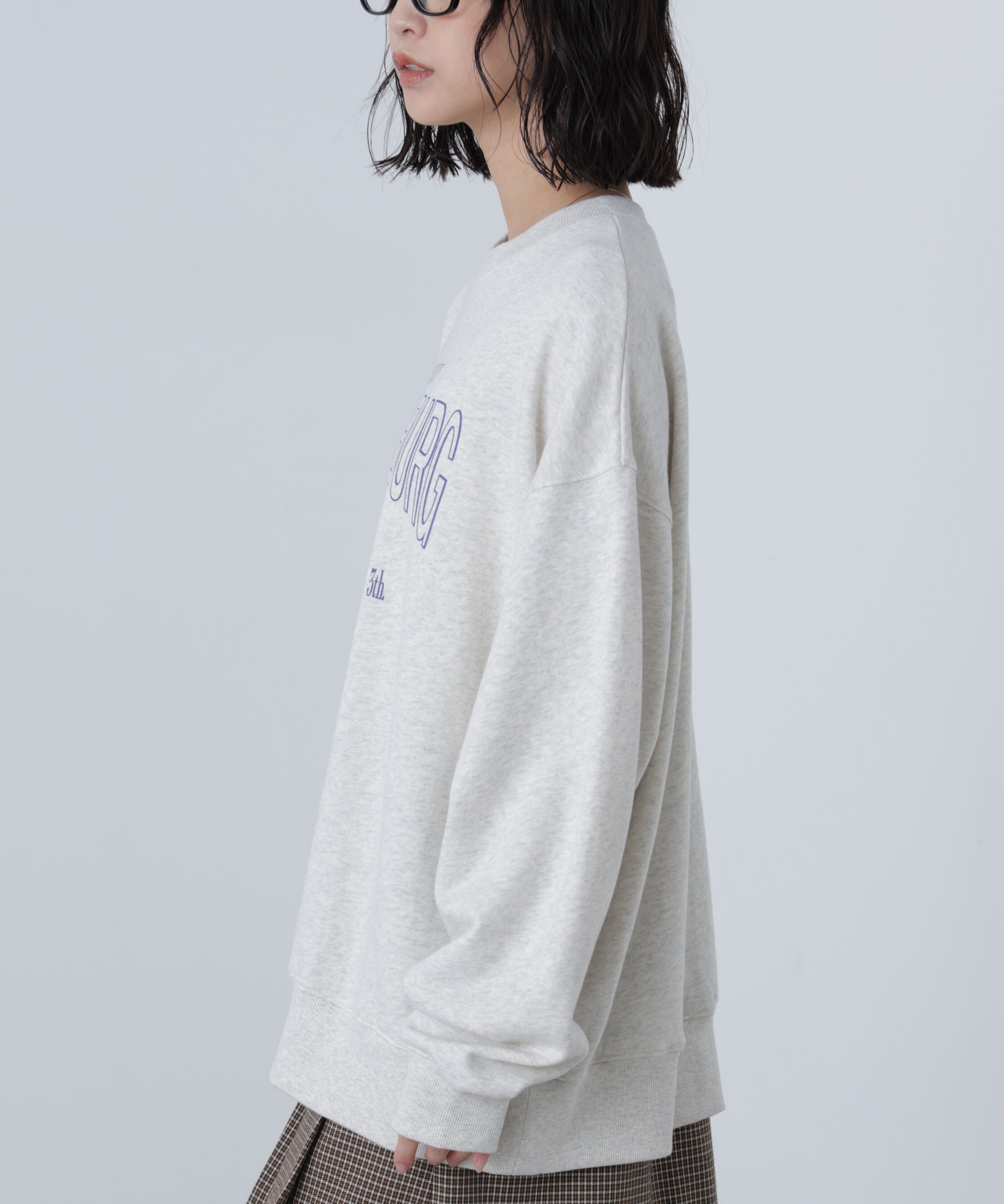  「アソートカレッジロゴビッグスウェット」|Tシャツ・カットソー|