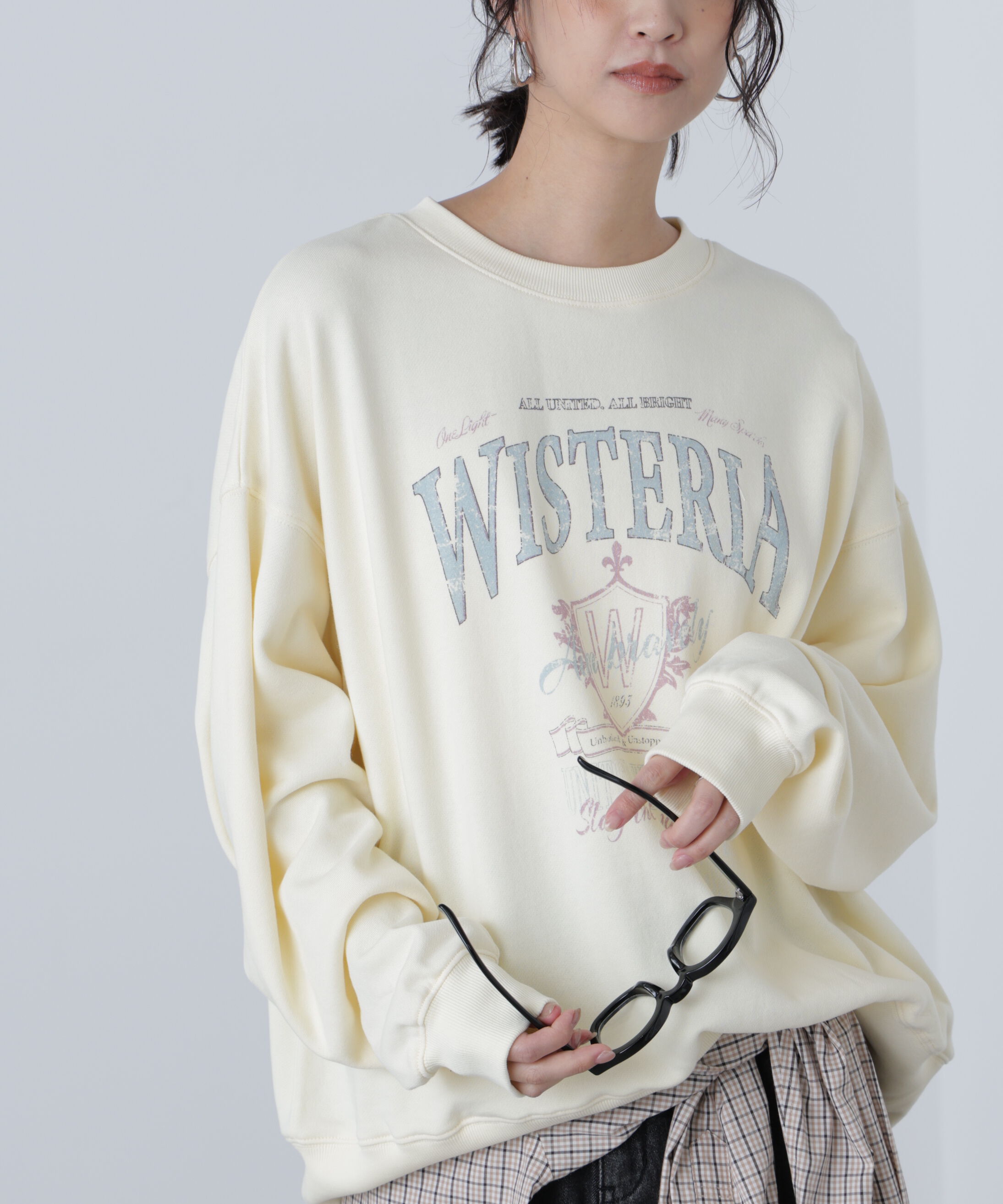  「アソートカレッジロゴビッグスウェット」|Tシャツ・カットソー|