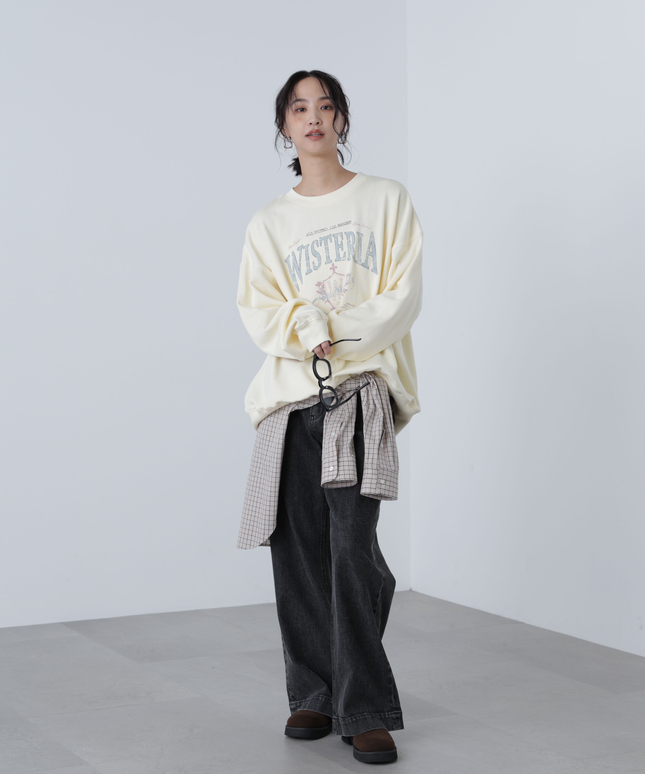  「アソートカレッジロゴビッグスウェット」|Tシャツ・カットソー|