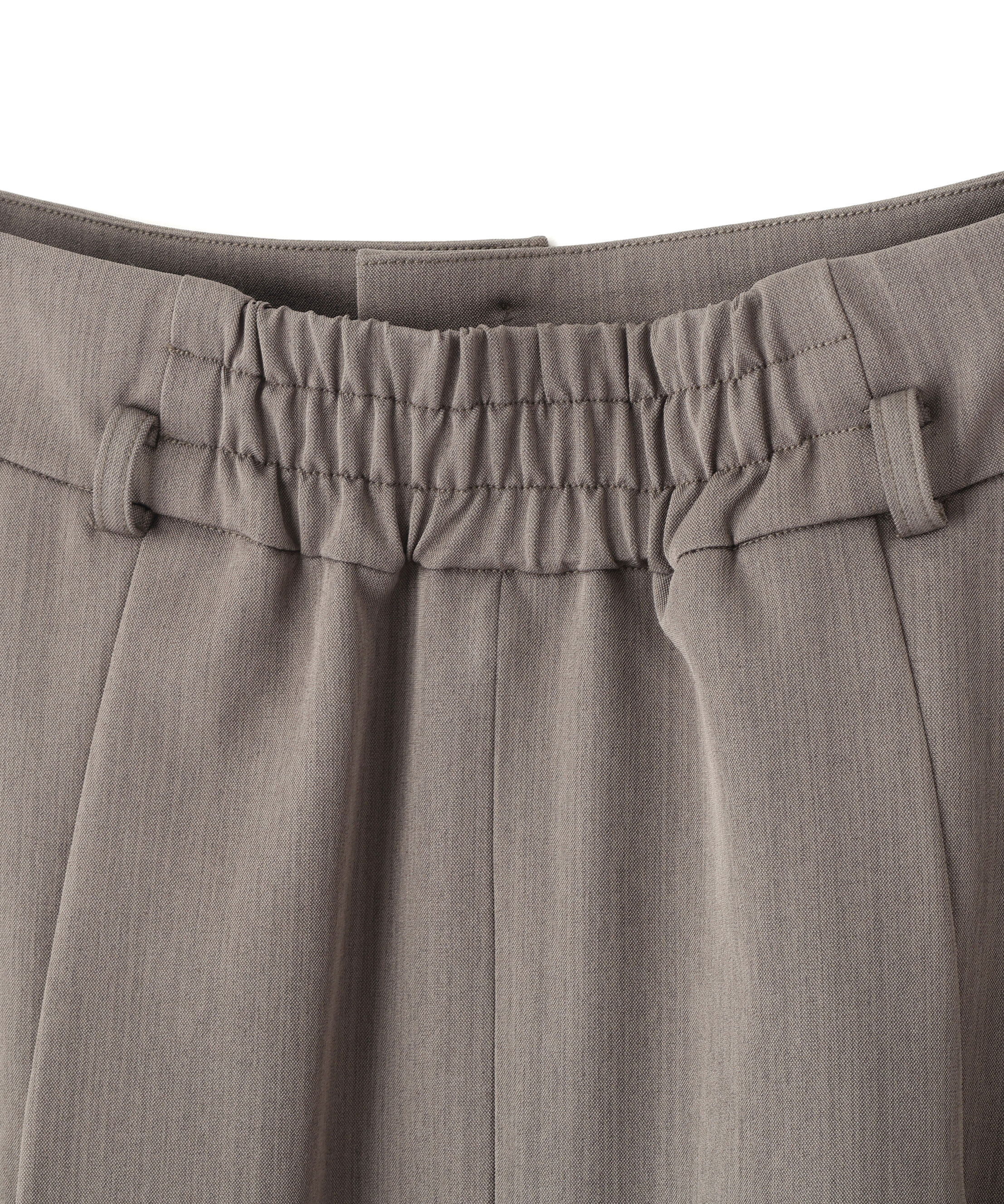  「ベルト付タックフレアスカート」|スカート|