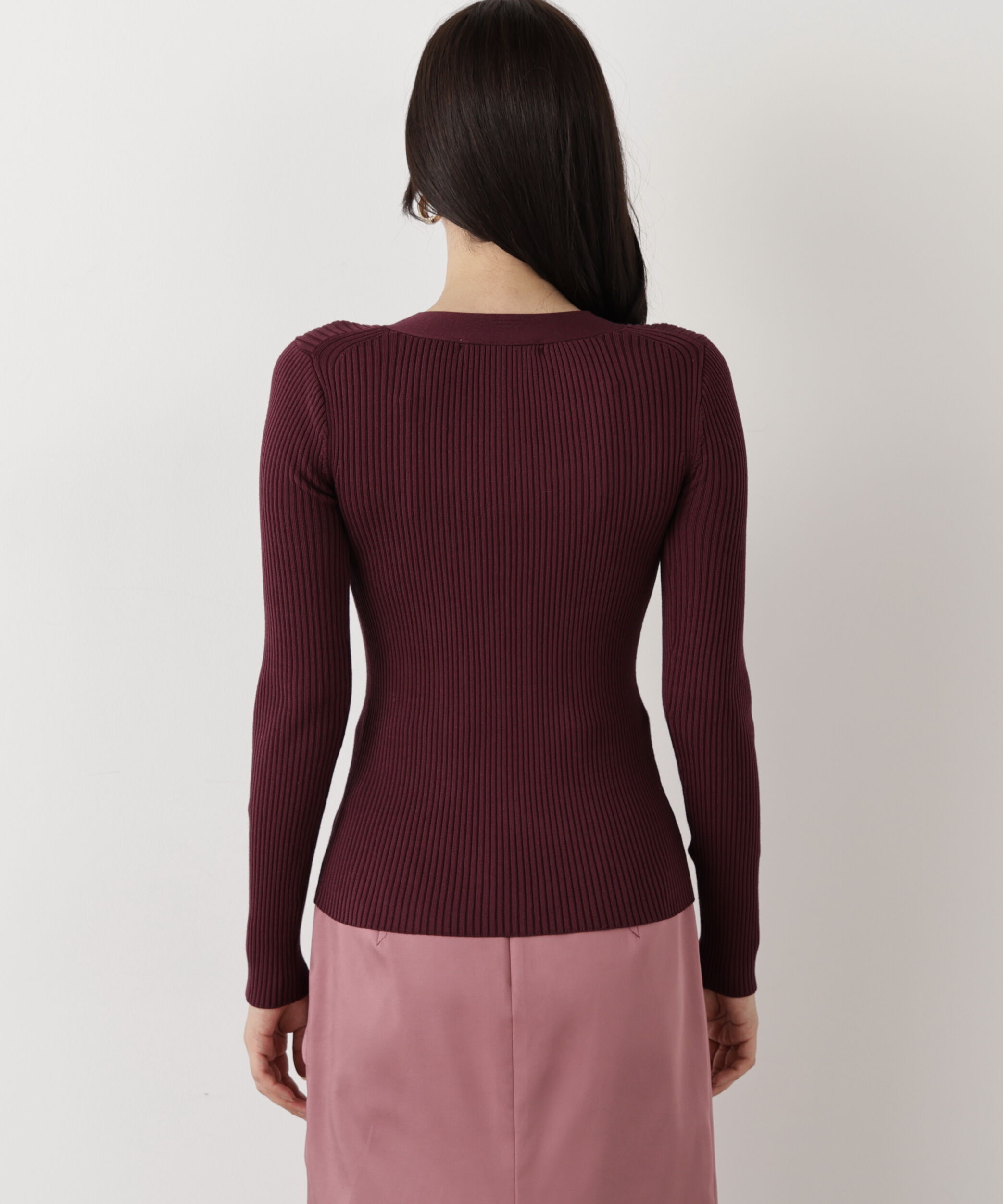  「◆リブニットVネックカーディガン」|その他|