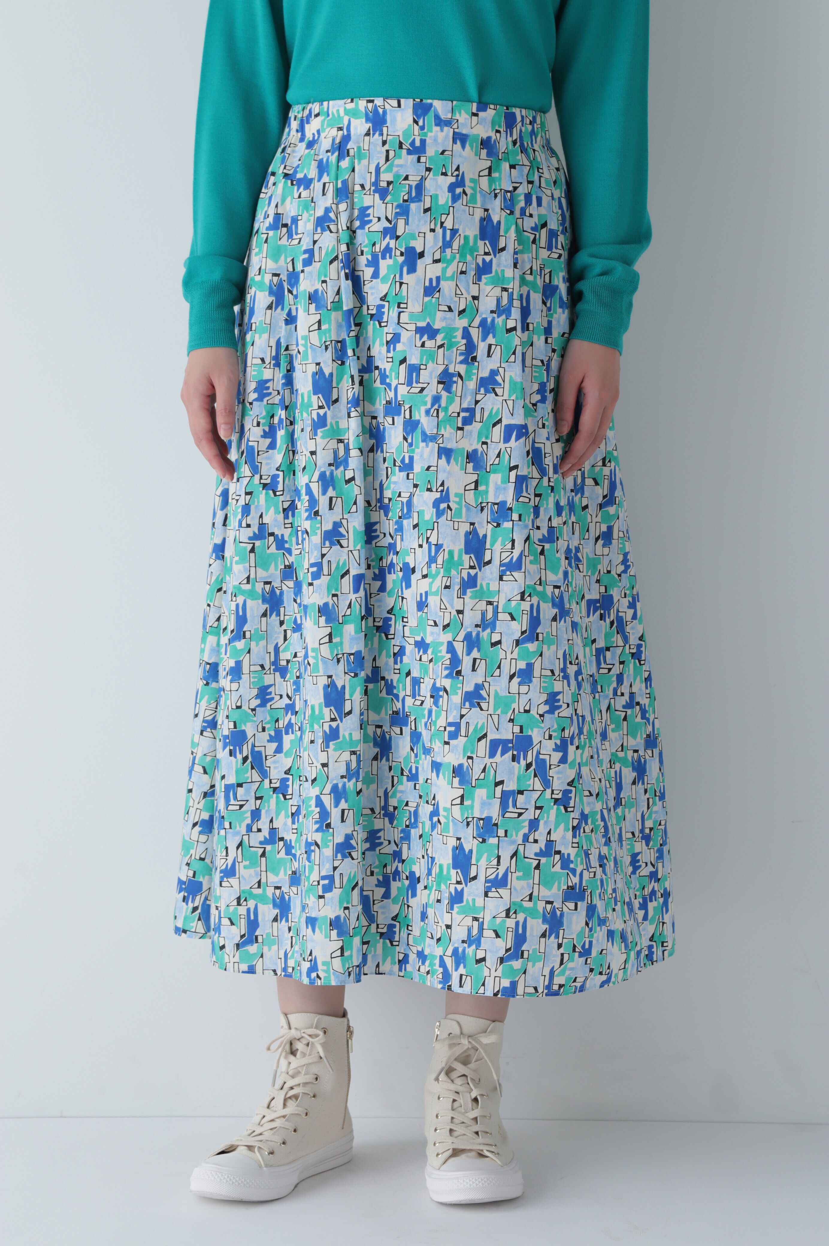  「◆アートプリント・コラボスカート」|スカート|