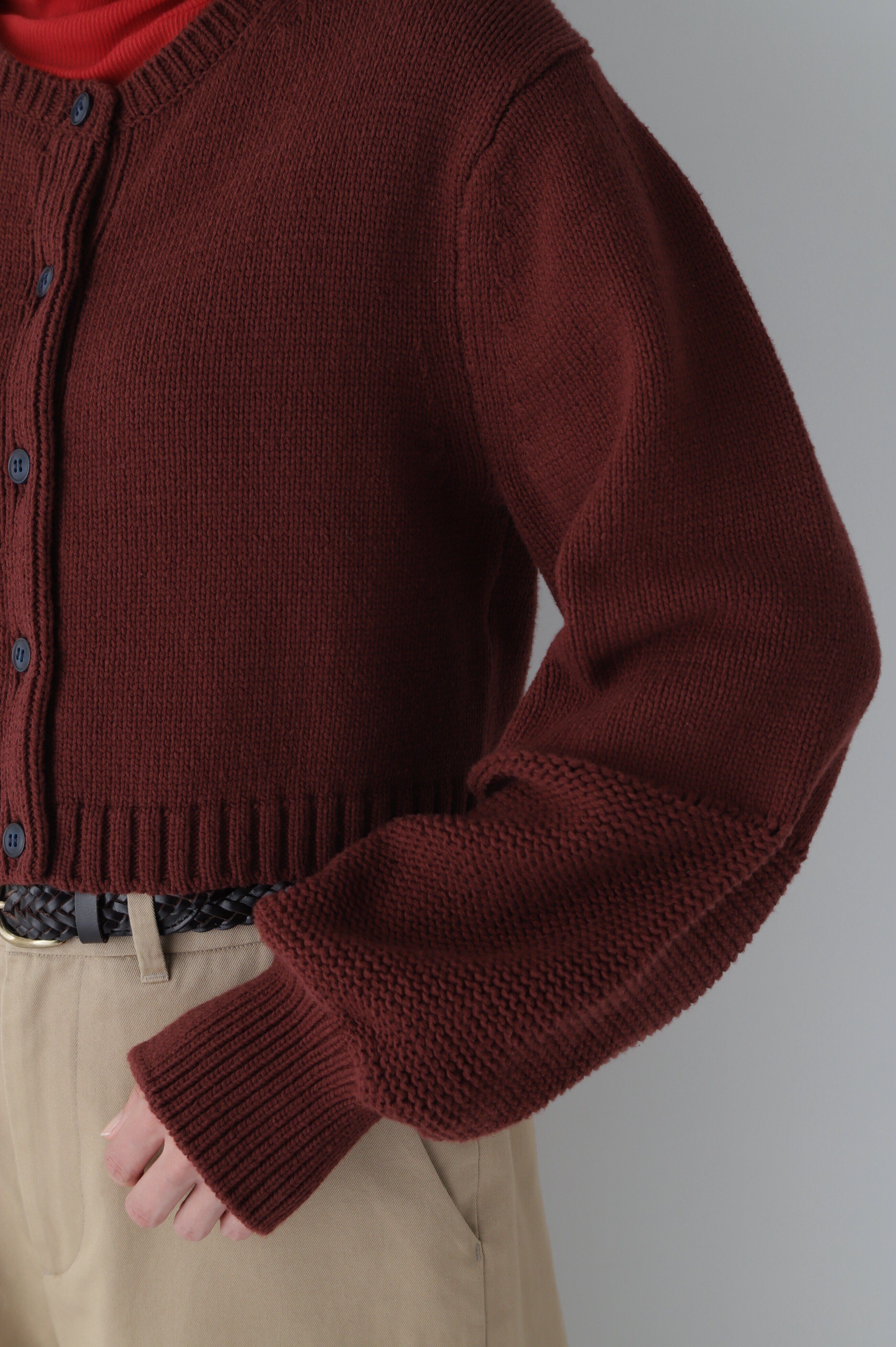  「◆ショート丈カーディガン」|ニット・セーター|