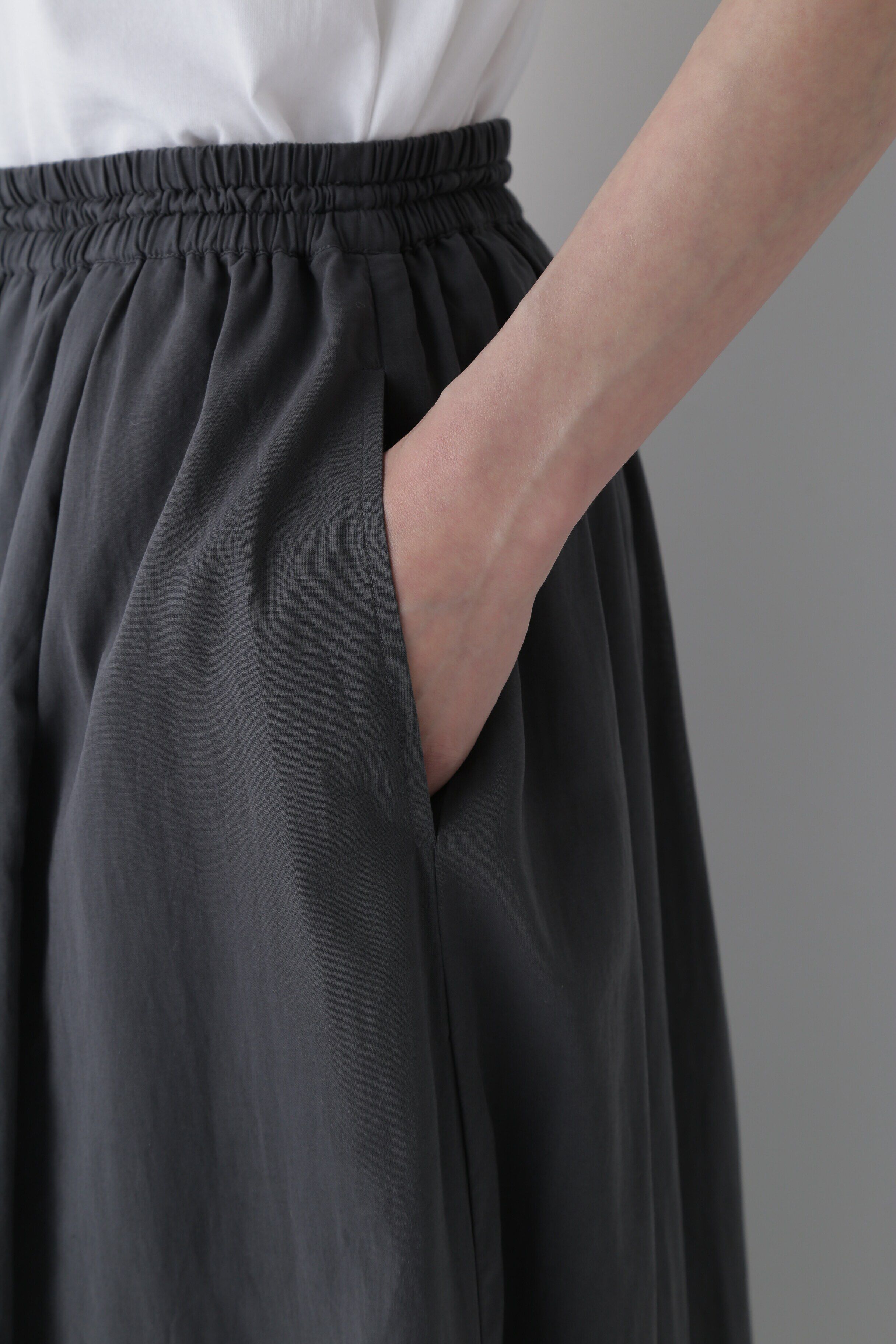  「◆インド刺繍コットンボイルスカート」|スカート|