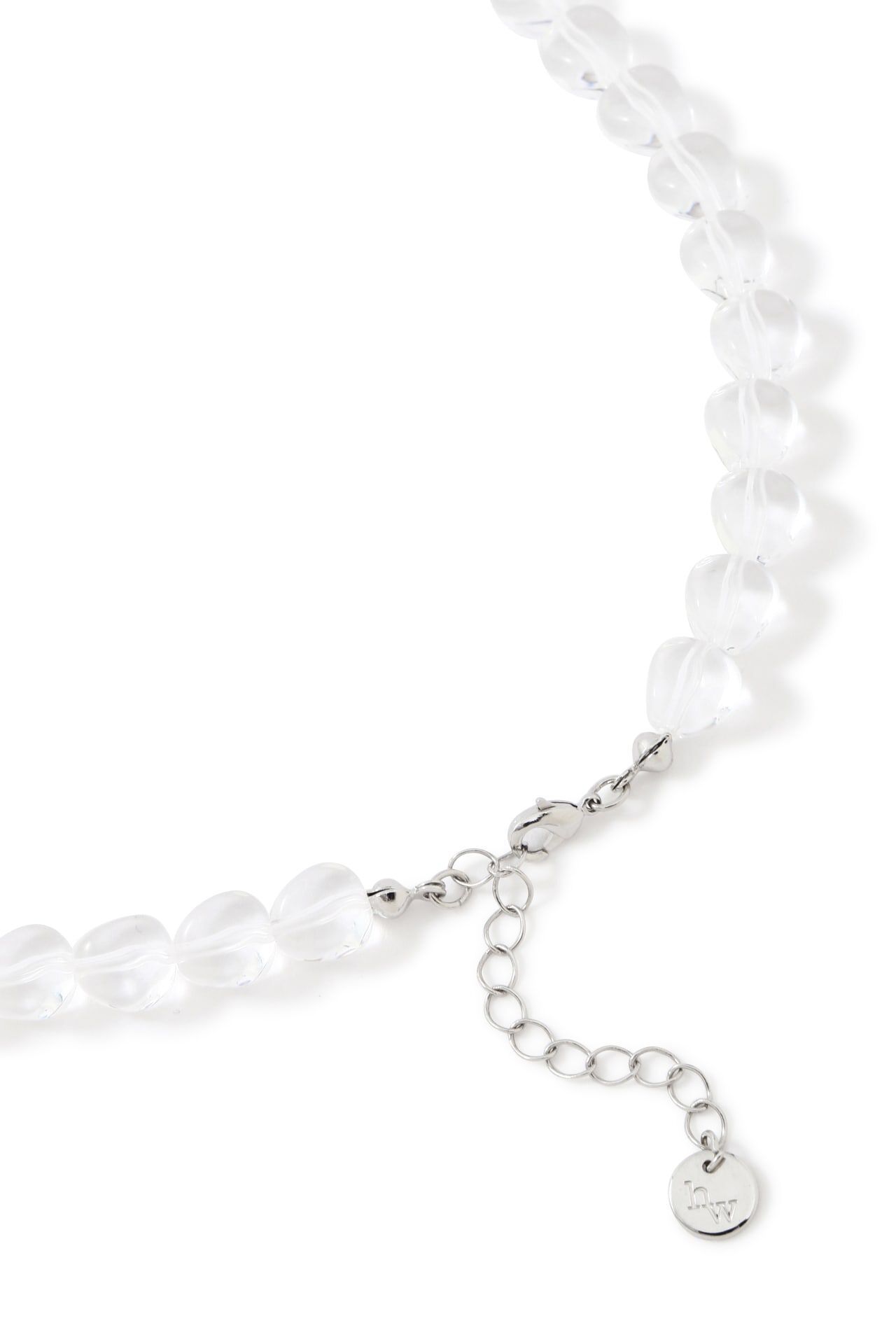  「◆クリアーネックレス」|ネックレス|