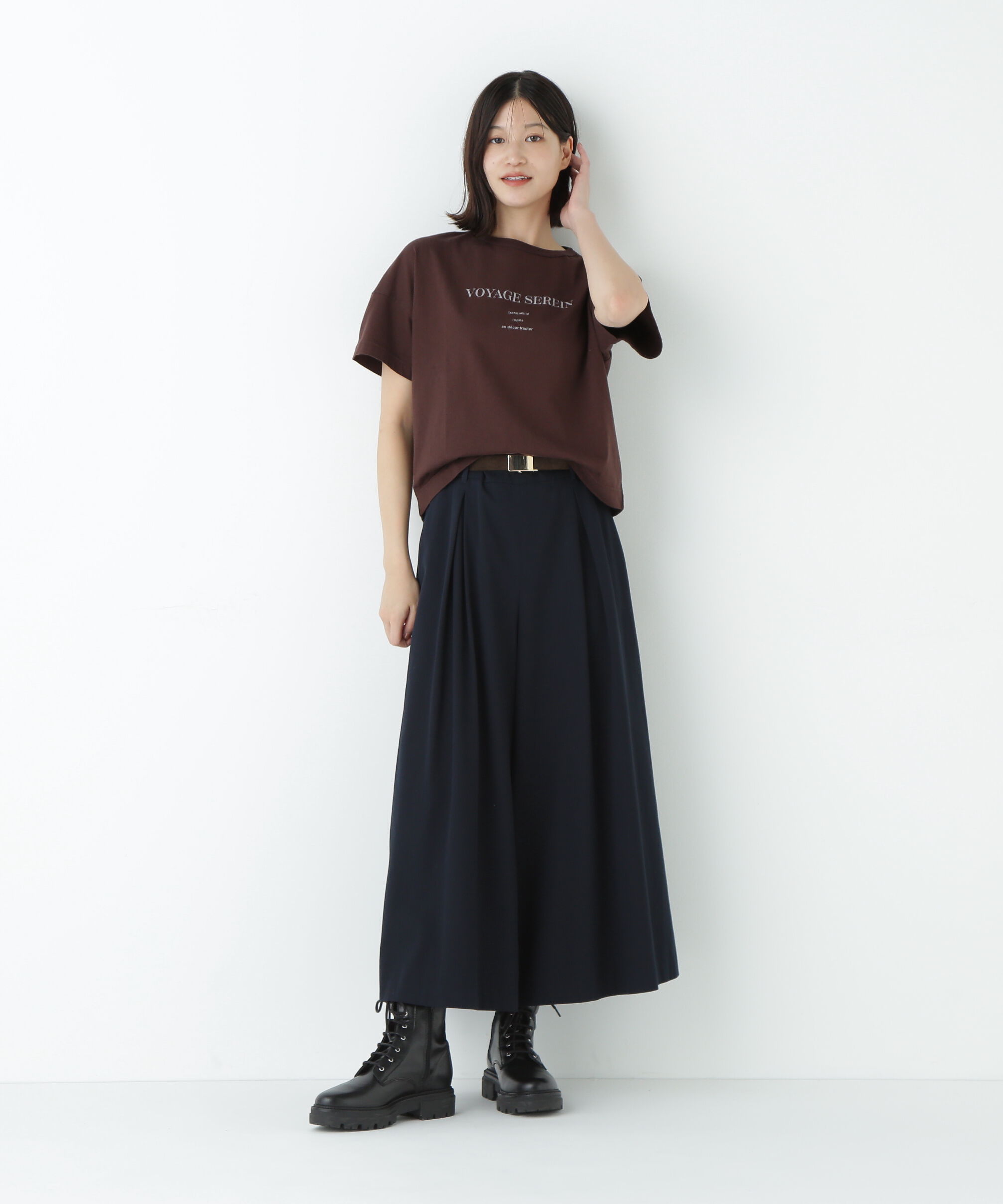  「メッセージロゴＴシャツ」|Tシャツ・カットソー|