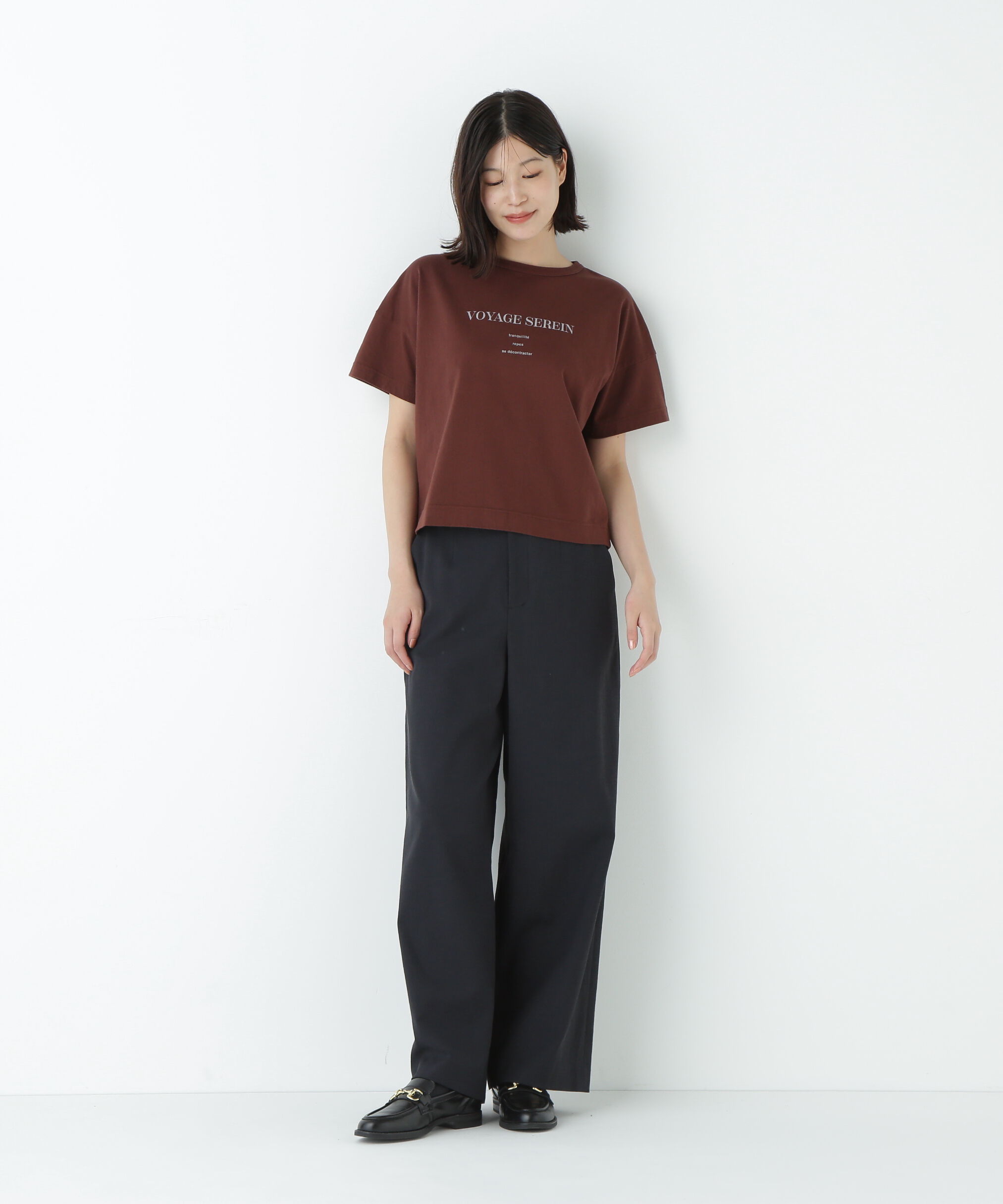  「メッセージロゴＴシャツ」|Tシャツ・カットソー|