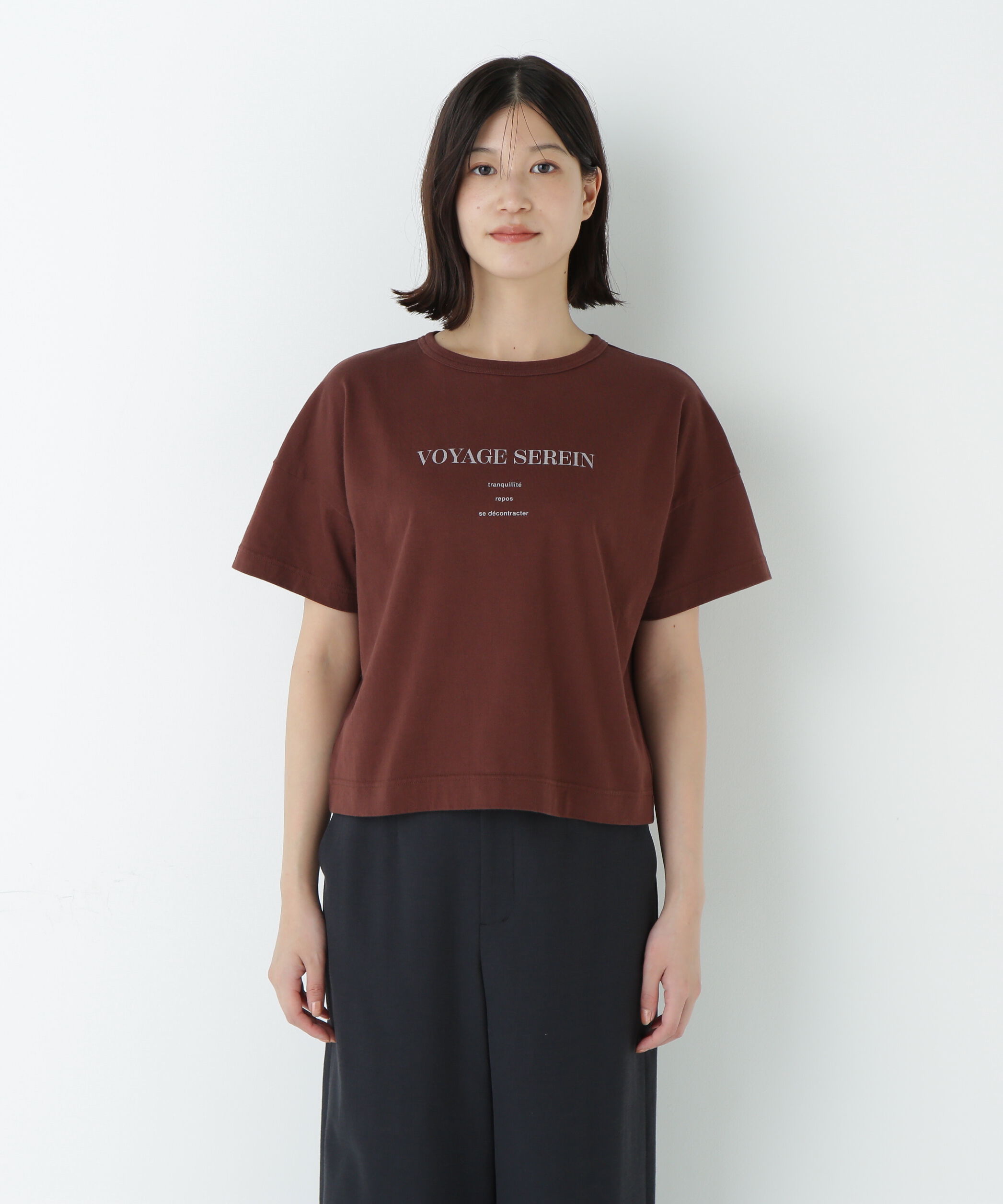  「メッセージロゴＴシャツ」|Tシャツ・カットソー|