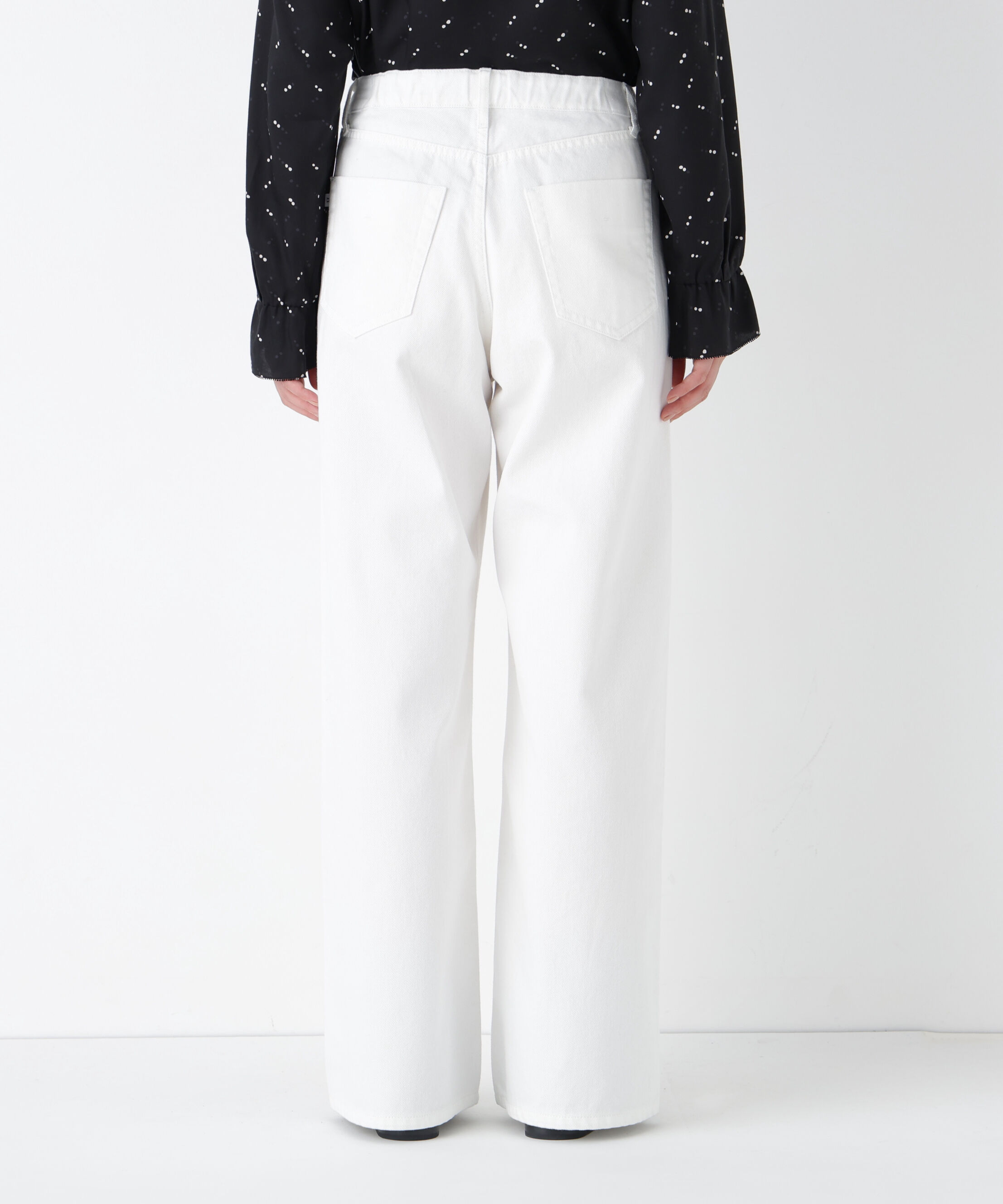  「◆ソフトデニムセミワイドパンツ」|その他|