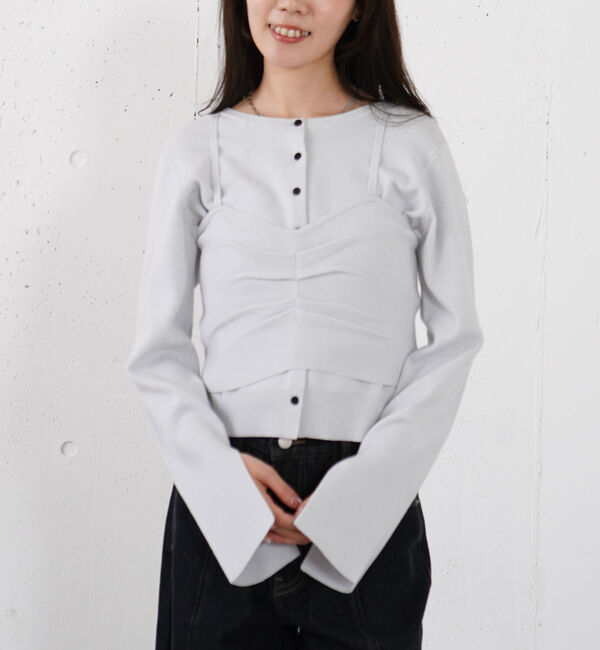 archives「マルチｗａｙフロントタックニットアンサンブル」|カーディガン|