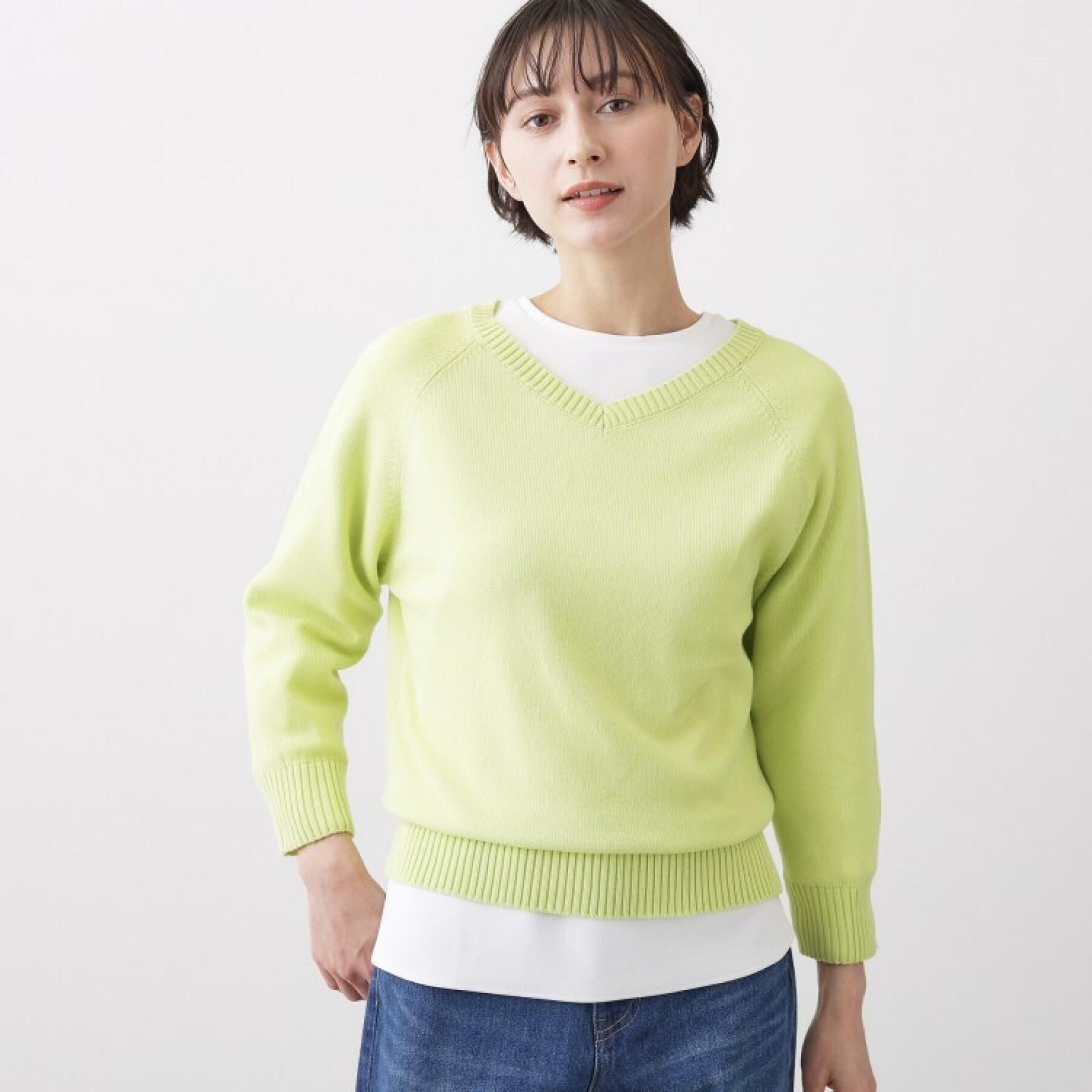 Dessin「【体型カバー/レイヤード/洗える】ジョーゼットプルオーバーブラウス」|シャツ・ブラウス|