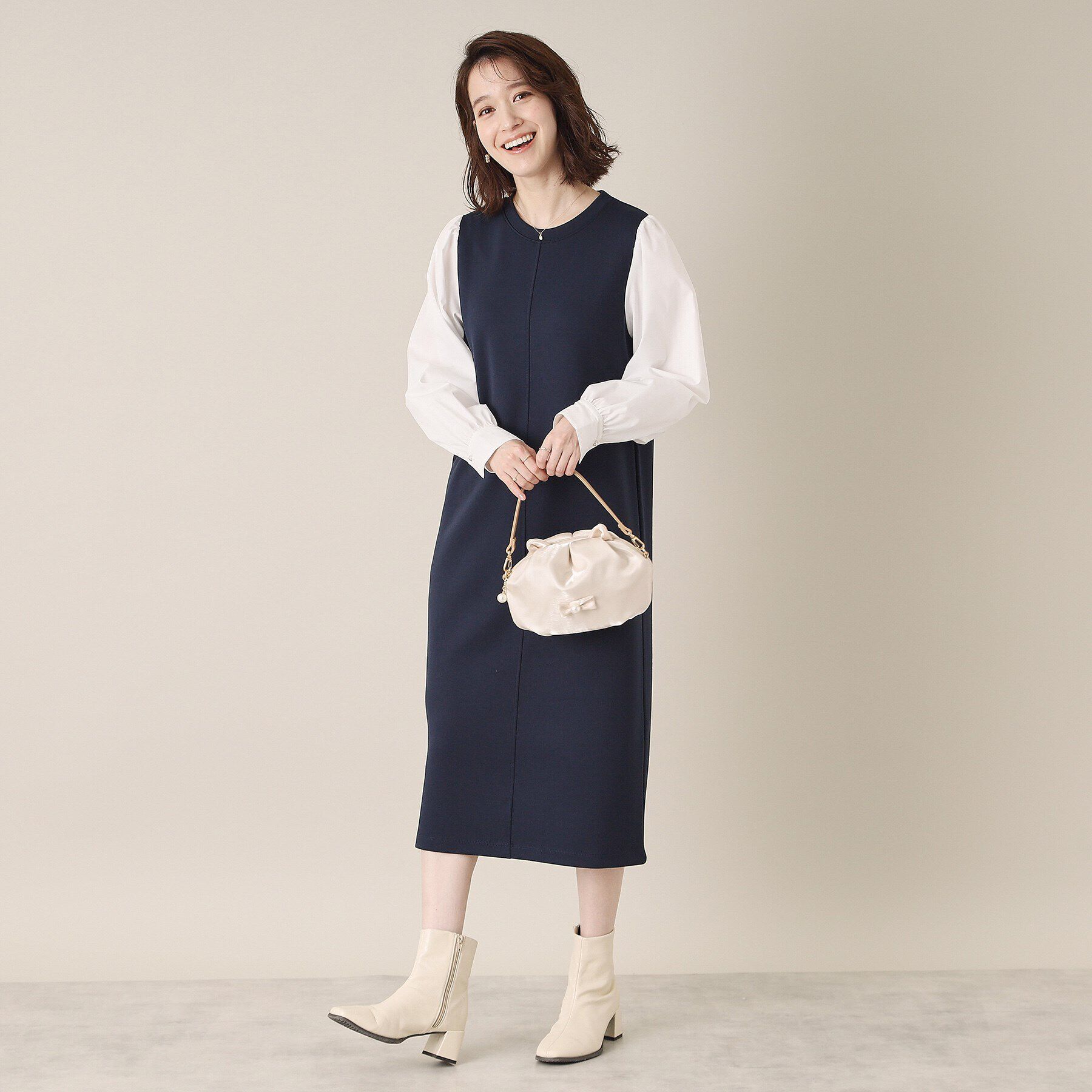 ITS&rsquo;DEMO「猫型ポーチミニトート」|ハンドバッグ|