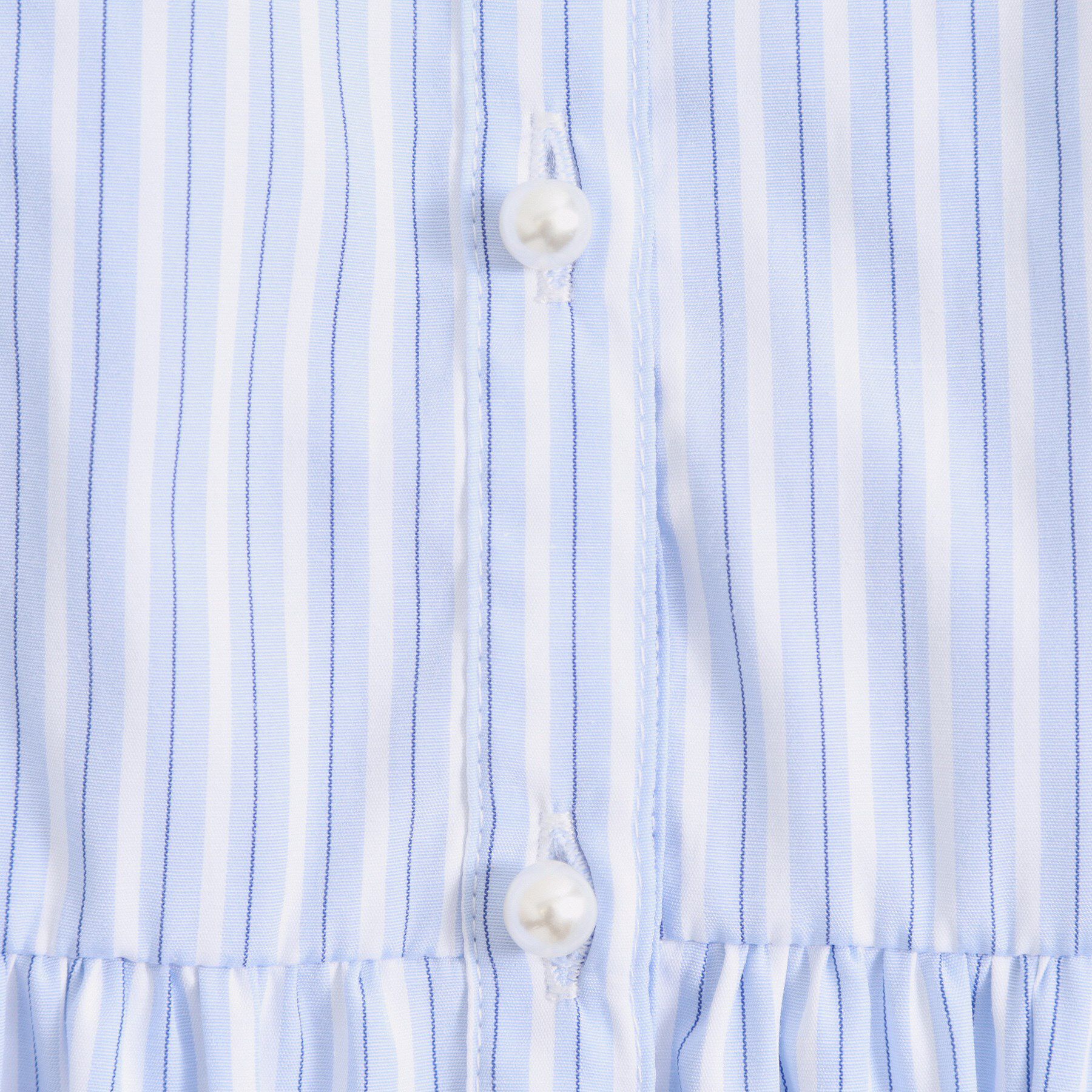 ITS&rsquo;DEMO「【接触冷感／手洗い可】ストライプペプラムブラウス」|シャツ・ブラウス|