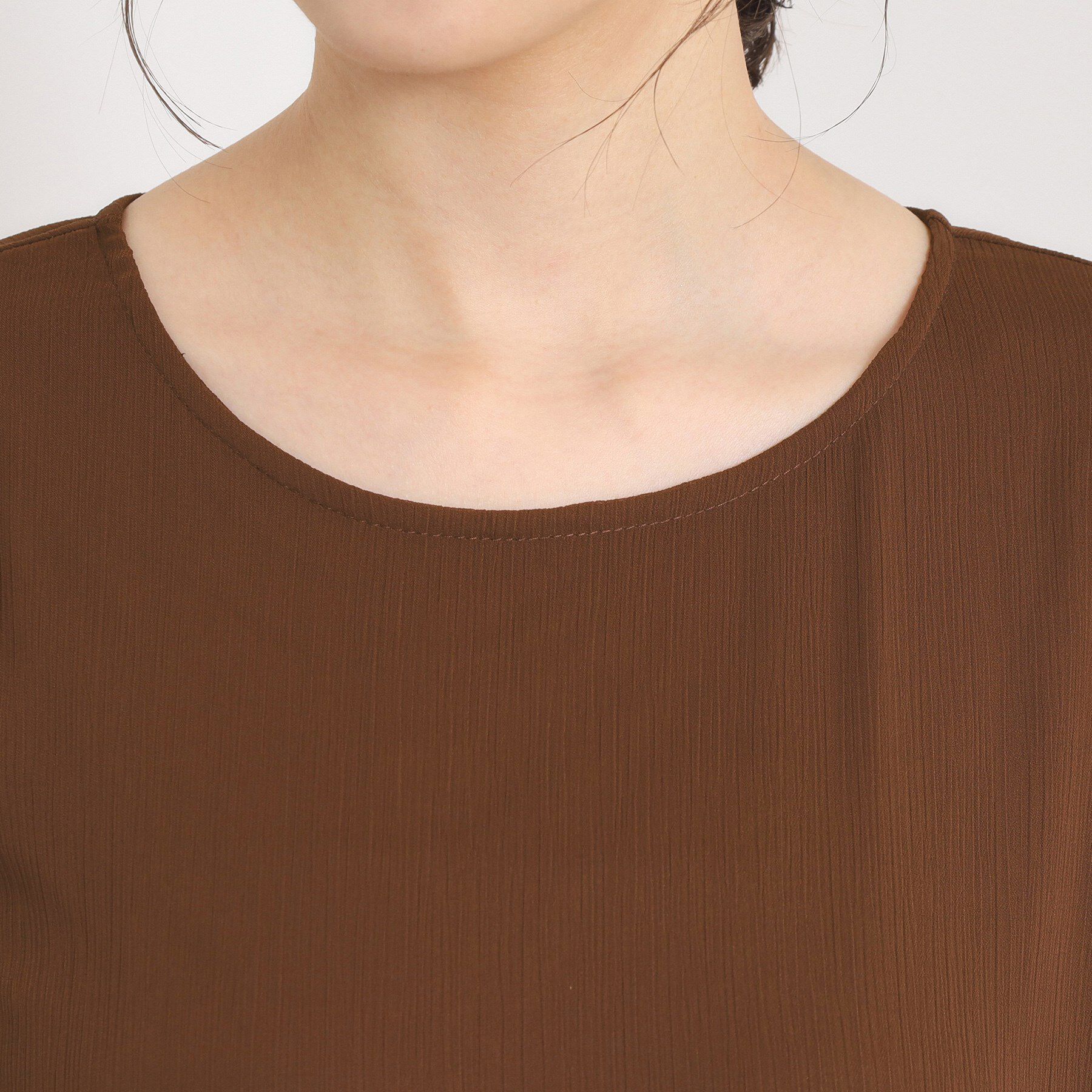 ITS&rsquo;DEMO「【手洗い可】楊柳マキシワンピース」|ワンピース|