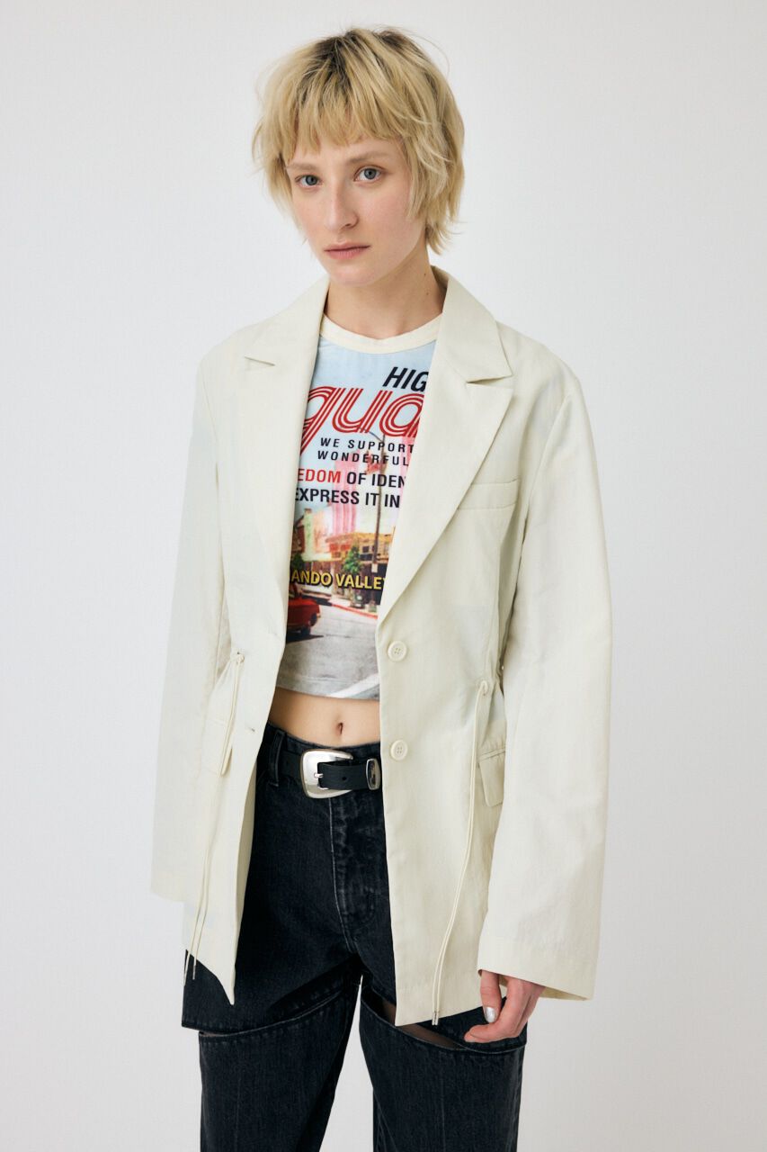 MOUSSY「WAIST DRAWSTRING ジャケット」|その他|