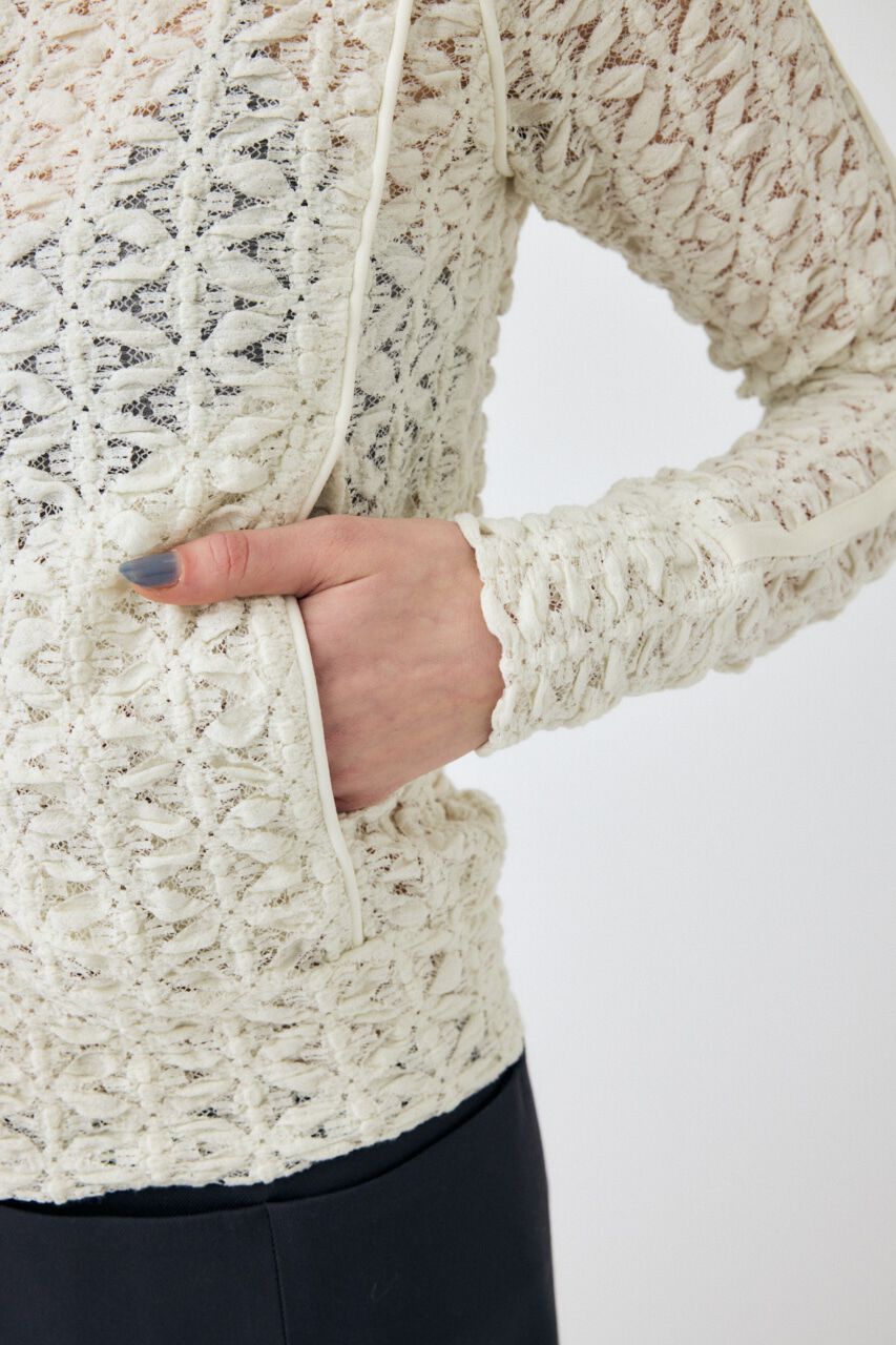 MOUSSY「BUMPY LACE TRACK ジャケット」|その他|