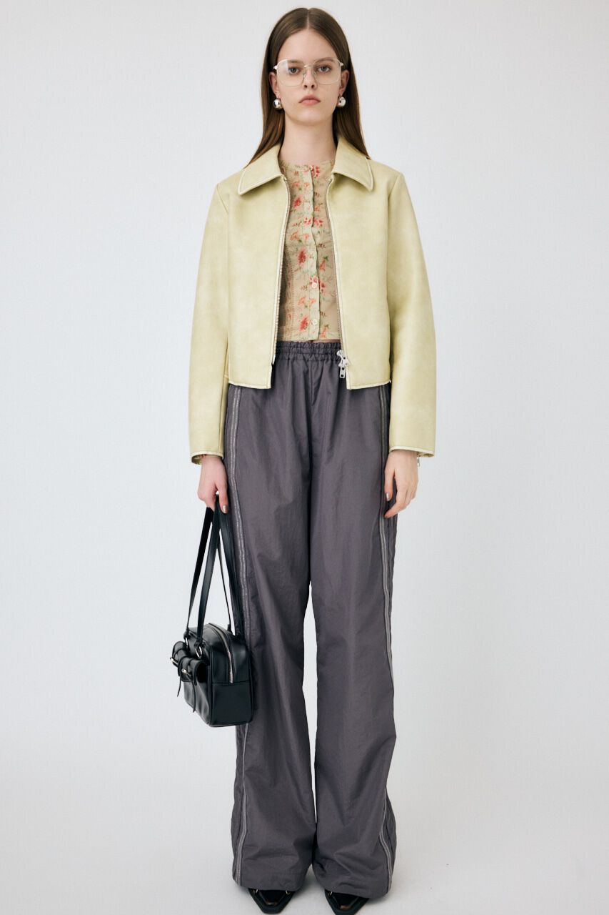 MOUSSY「FAUX LEATHER MINIMAL ジャケット」|その他|