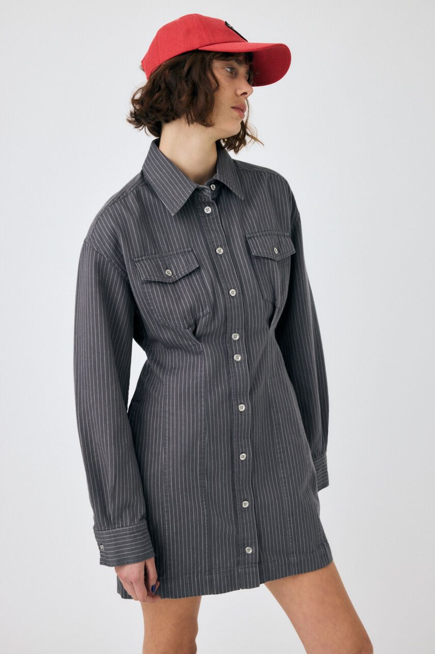 MOUSSY「WAIST TUCK ミニドレス」|ワンピース|