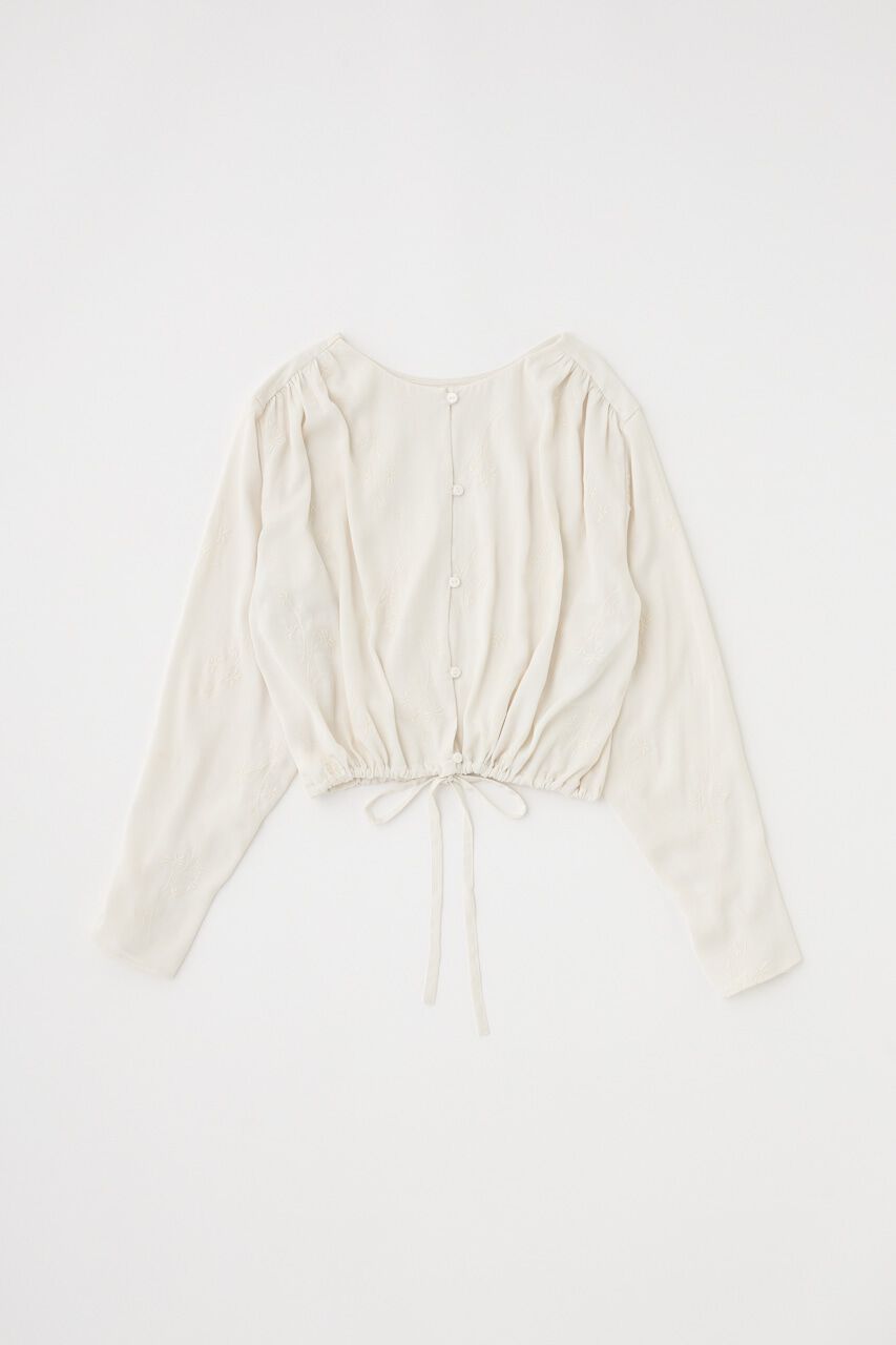 MOUSSY「花柄刺繍ブラウス リサイクルポリエステル使用」|シャツ・ブラウス|IVOY3