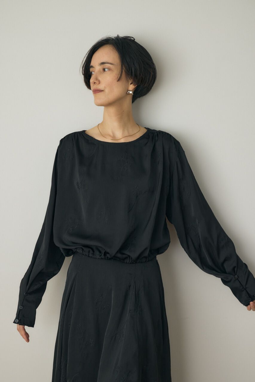 MOUSSY「花柄刺繍ブラウス リサイクルポリエステル使用」|シャツ・ブラウス|