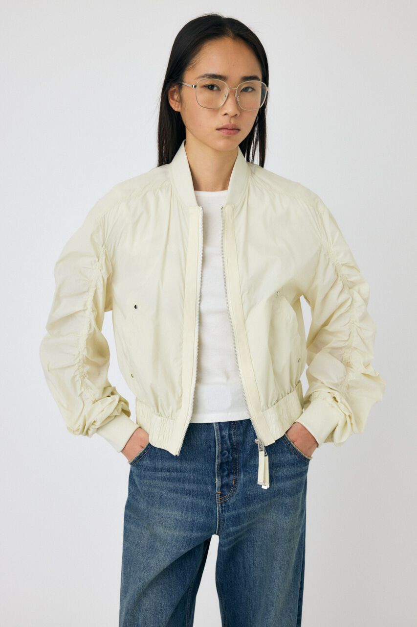 MOUSSY「FRONT ZIP FUNCTION ブルゾン」|ブルゾン・スタジャン|