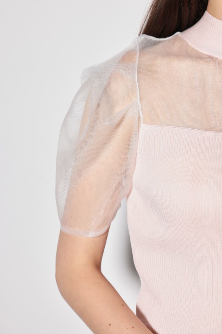 rienda「バックオープンニットトップス」|ニット・セーター|