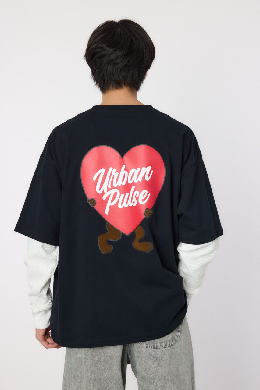 RODEO CROWNS「ハートパネルレイヤードロングスリーブTシャツ」|Tシャツ・カットソー|