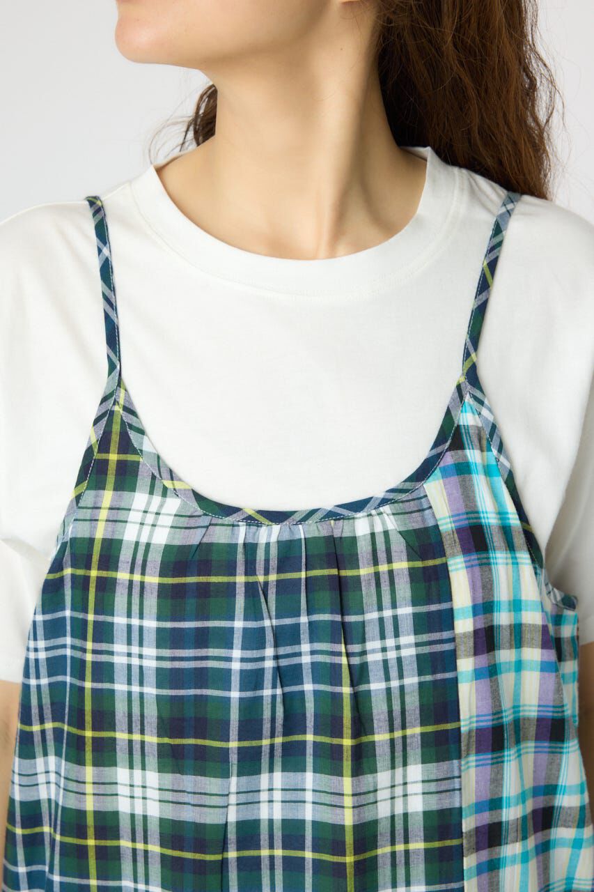 RODEO CROWNS「クレイジーチェックキャミワンピース」|ワンピース|